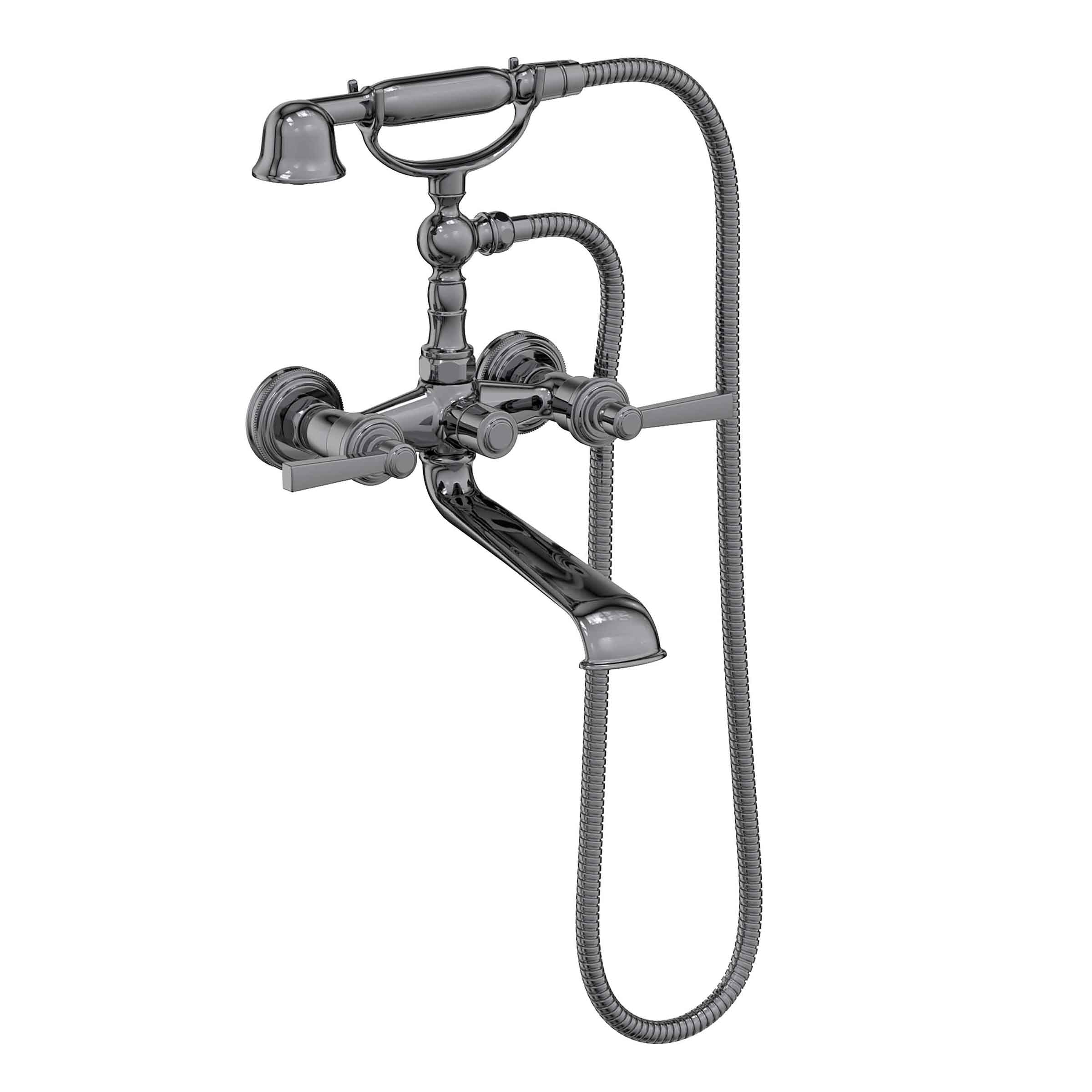 Newport Brass Miro Exposed Tub & Hand Shower Set - Wall Mount