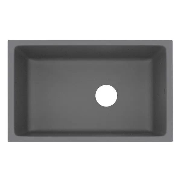 Rohl Allia 32" Fireclay Single Bowl Undermount Kitchen Sink by Rohl