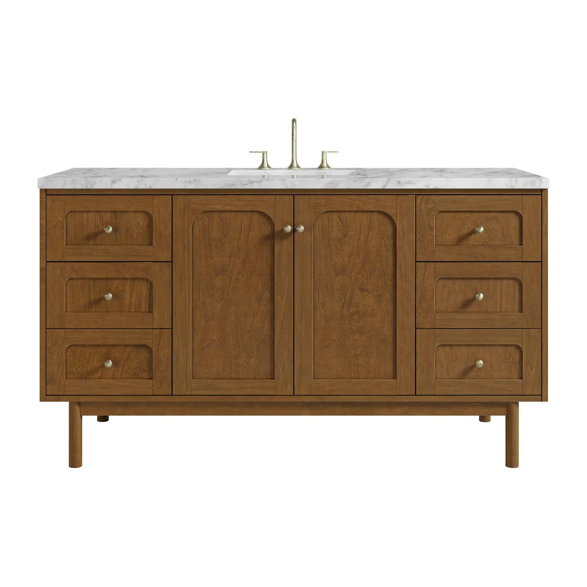 James Martin Laurent 60" Single Vanity Set - Honey Oak by James Martin Vanities