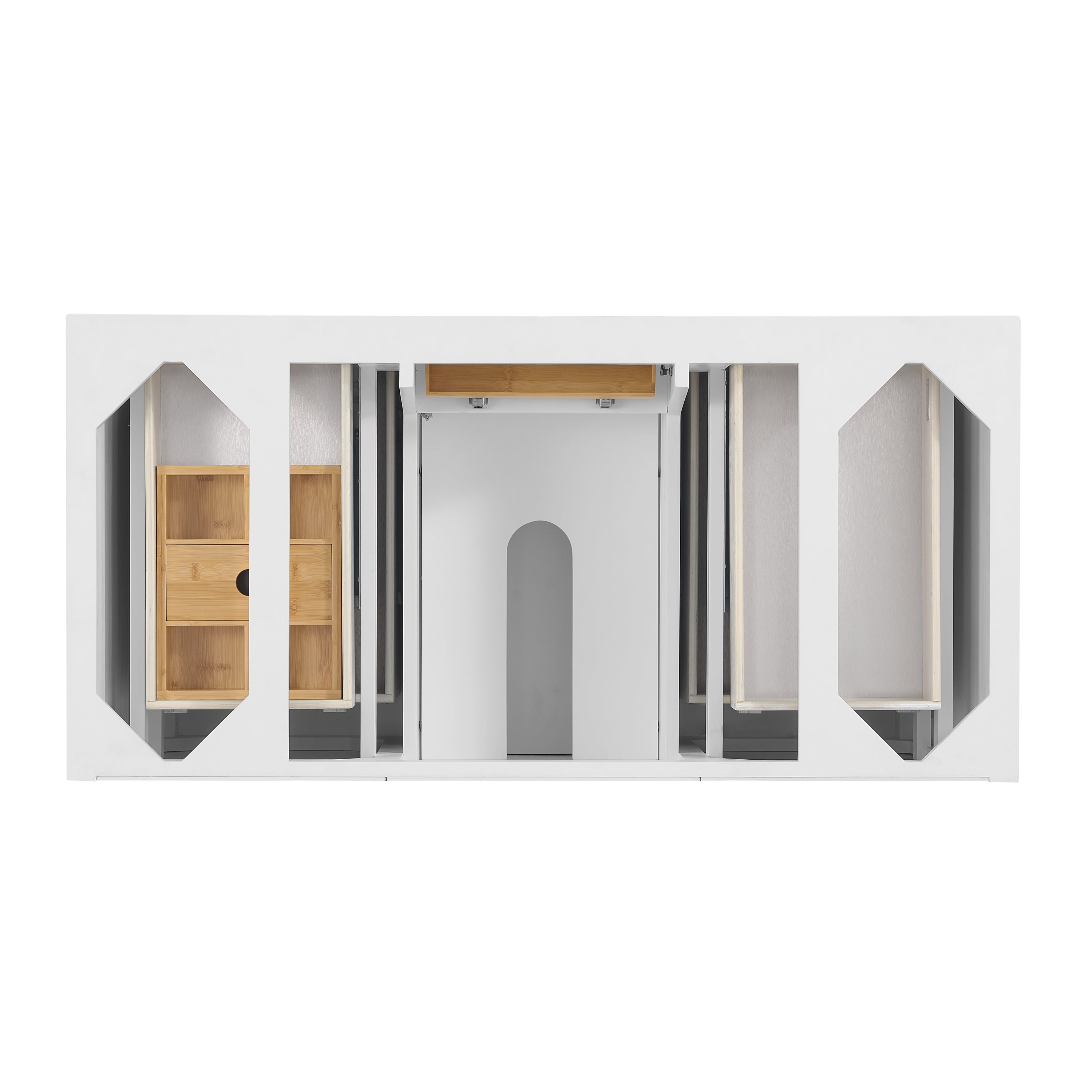 arctic fall solid surface top vanity