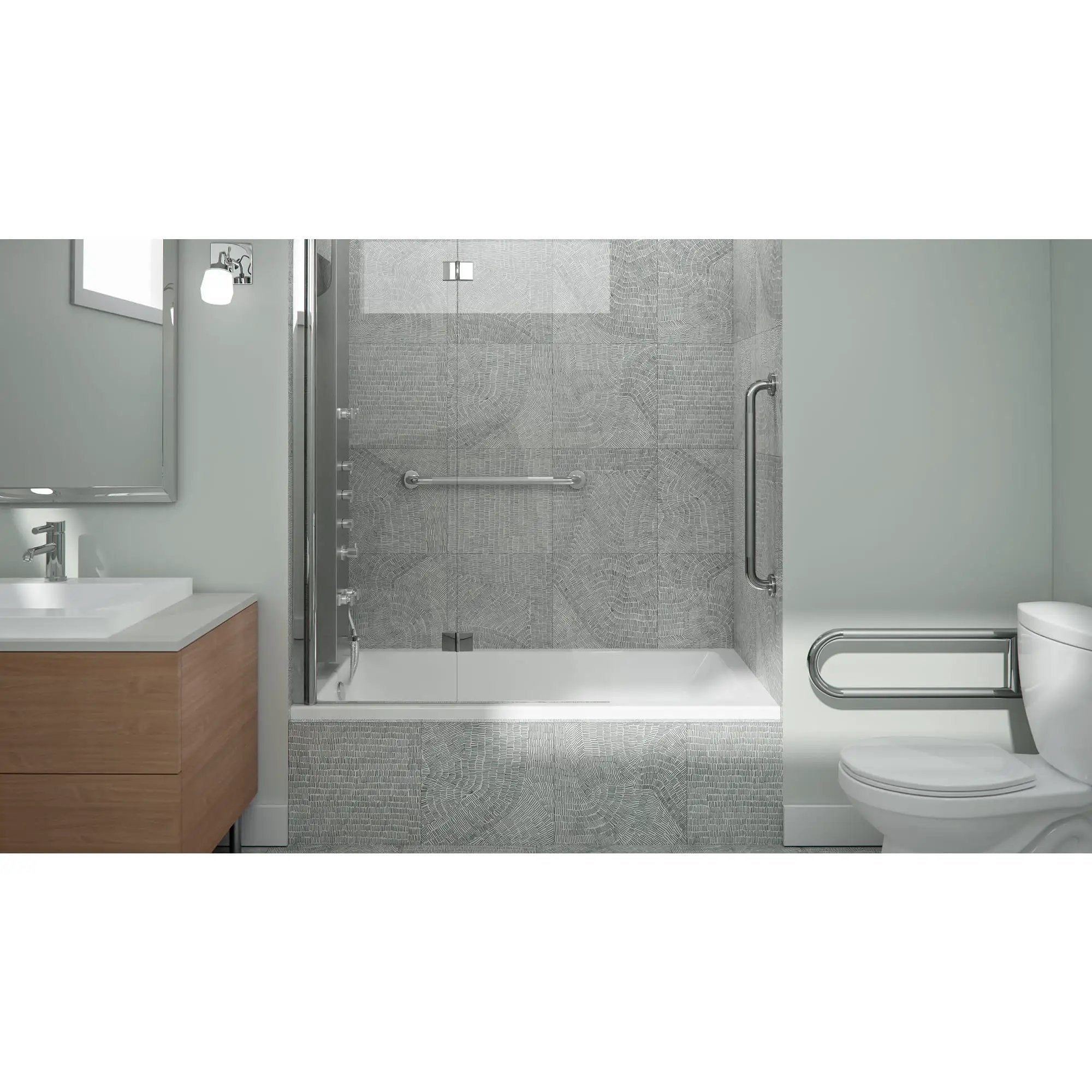 white bathtub
