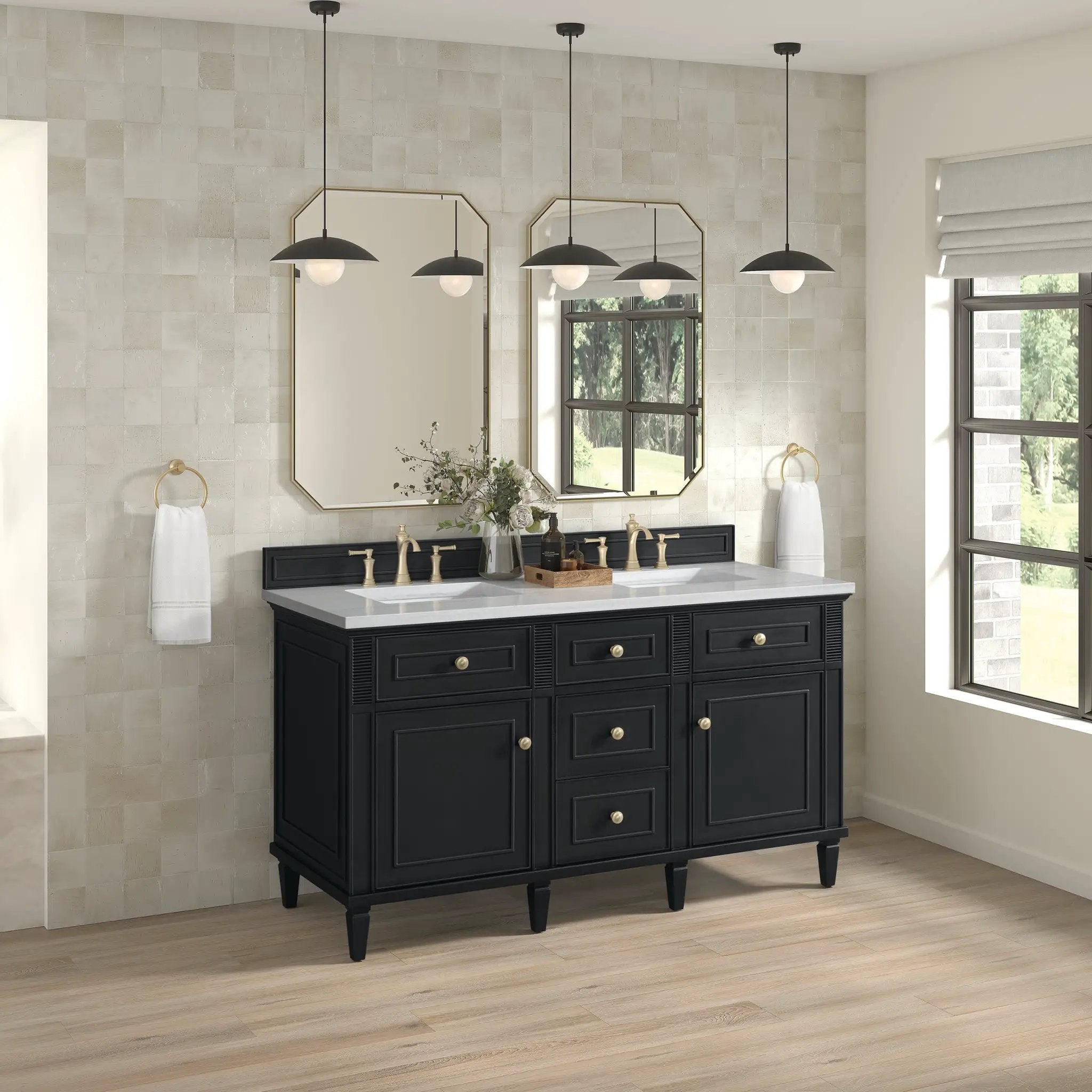 black onyx vanity