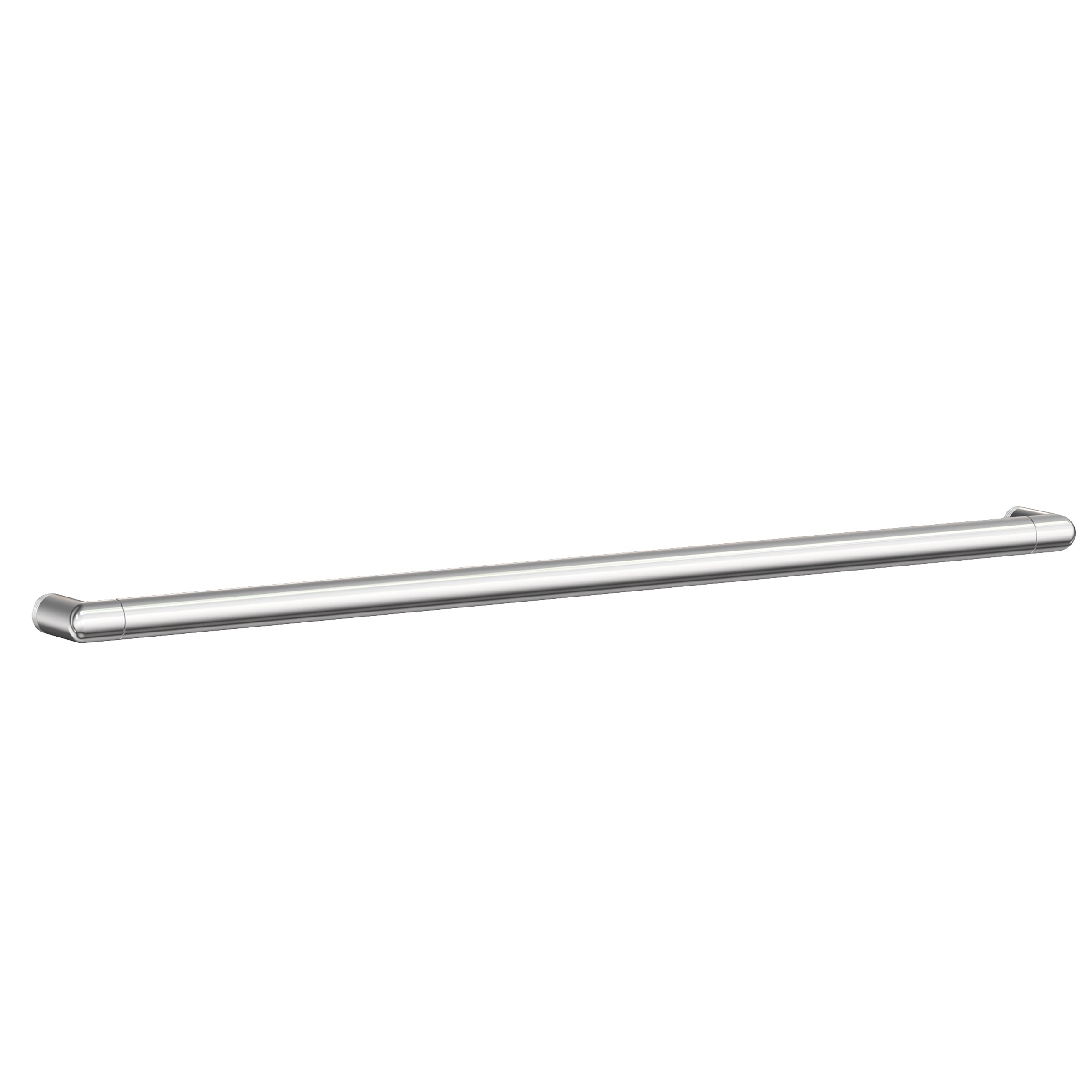 polished chrome grab bar