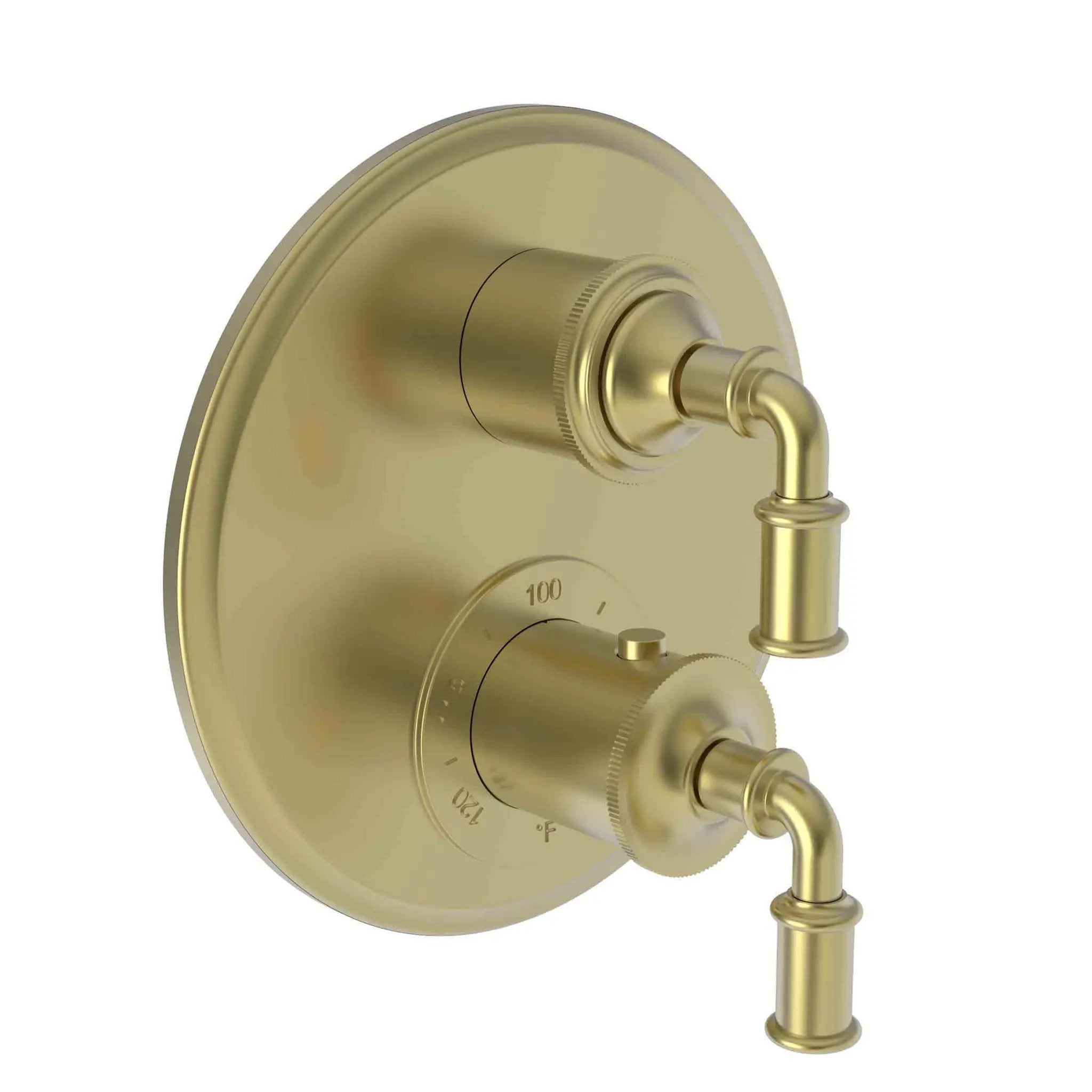 Newport Brass Taft 1/2" Round Thermostatic Trim Plate with Handle by Newport Brass