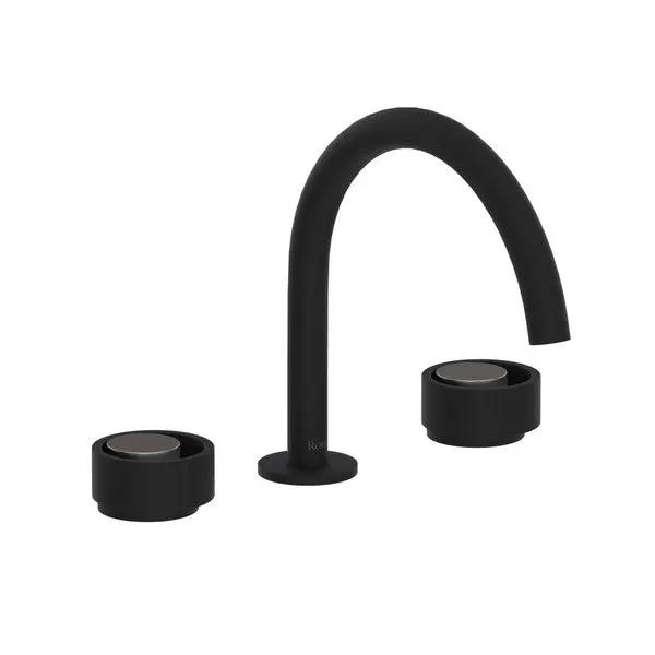 Rohl Eclissi Widespread Lavatory Faucet with C-Spout by Rohl