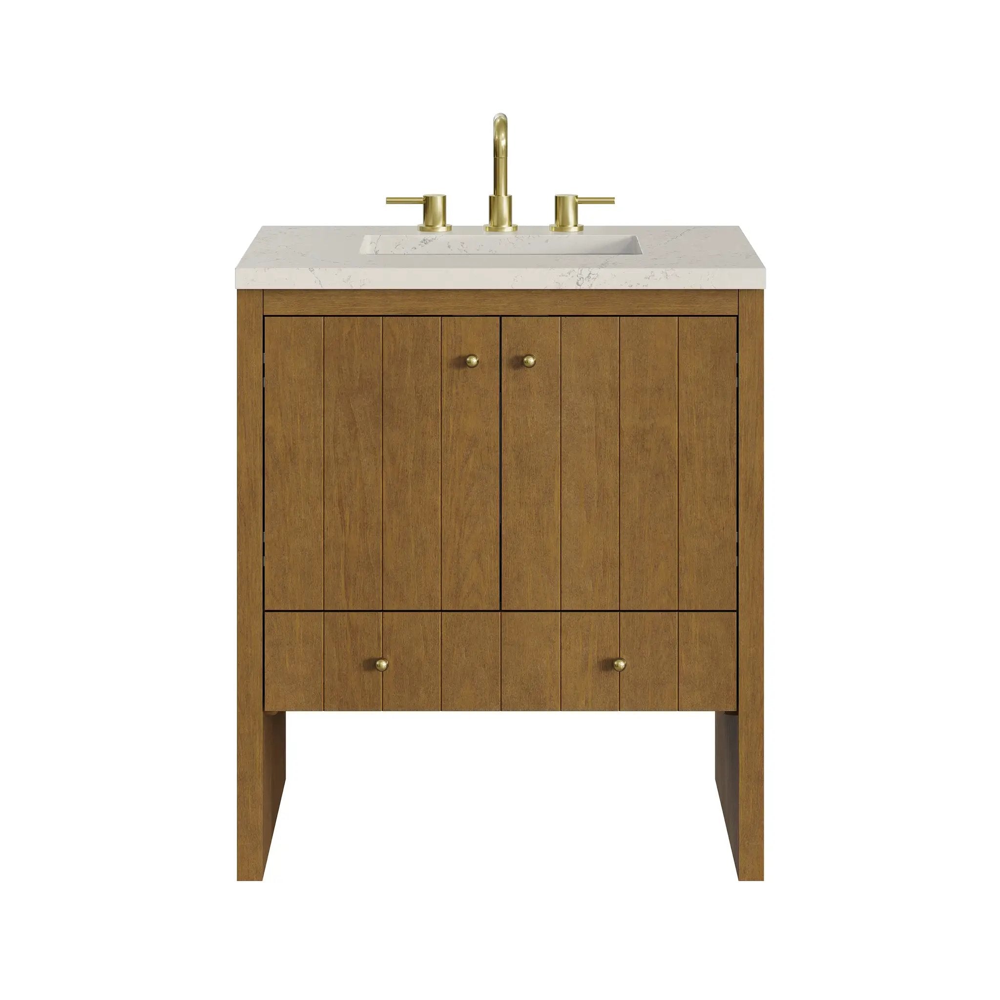 James Martin Hudson 30" Single Vanity Set - Honey Oak by James Martin Vanities
