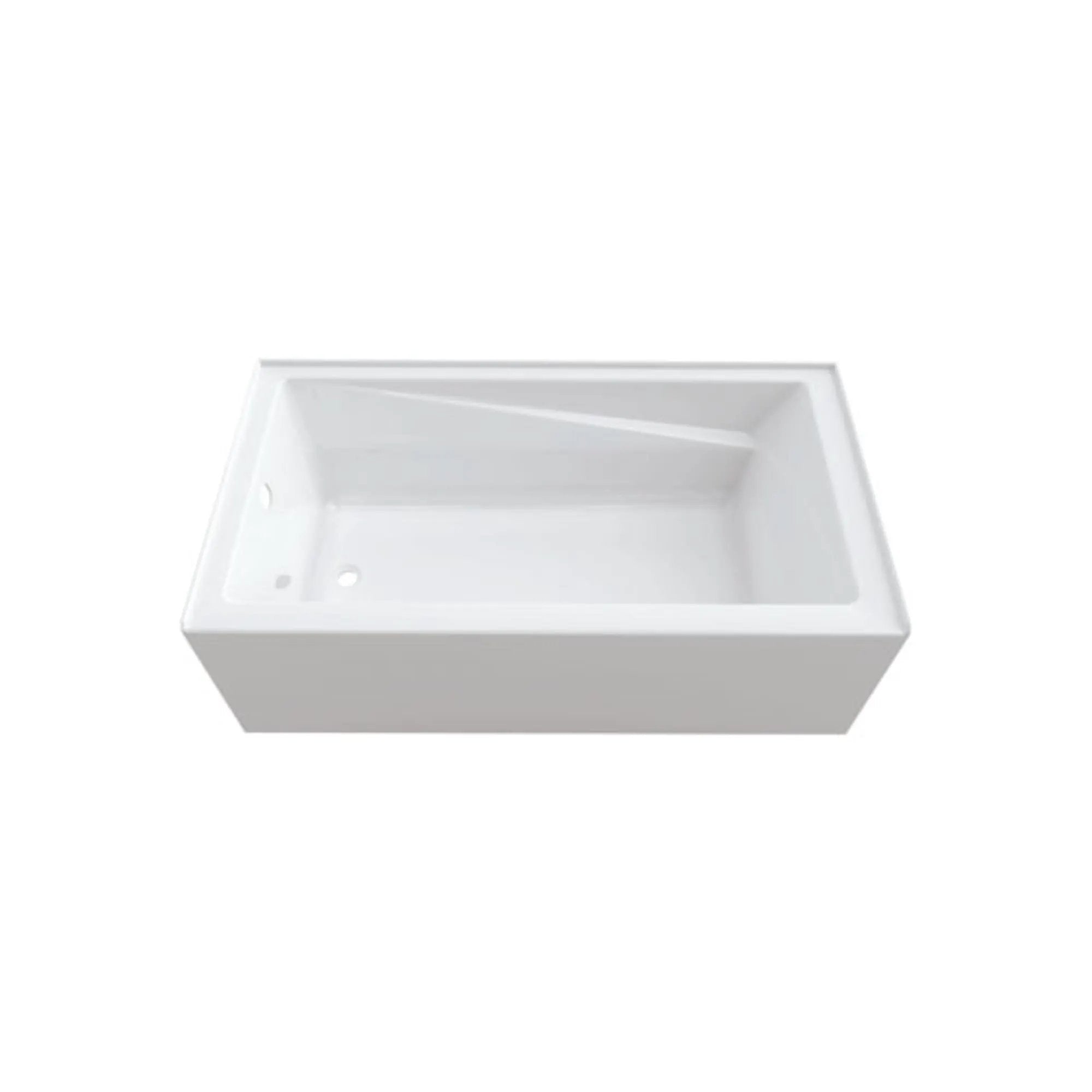 white bathtub