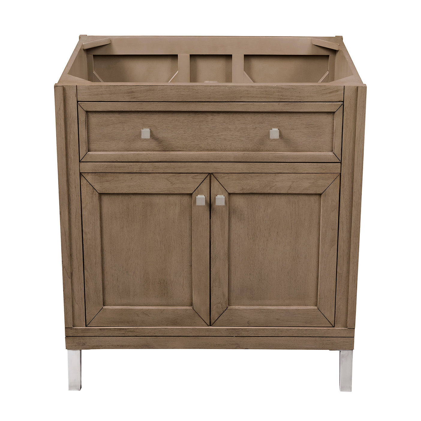 James Martin Vanities Chicago 30" Single Vanity - Whitewashed Walnut