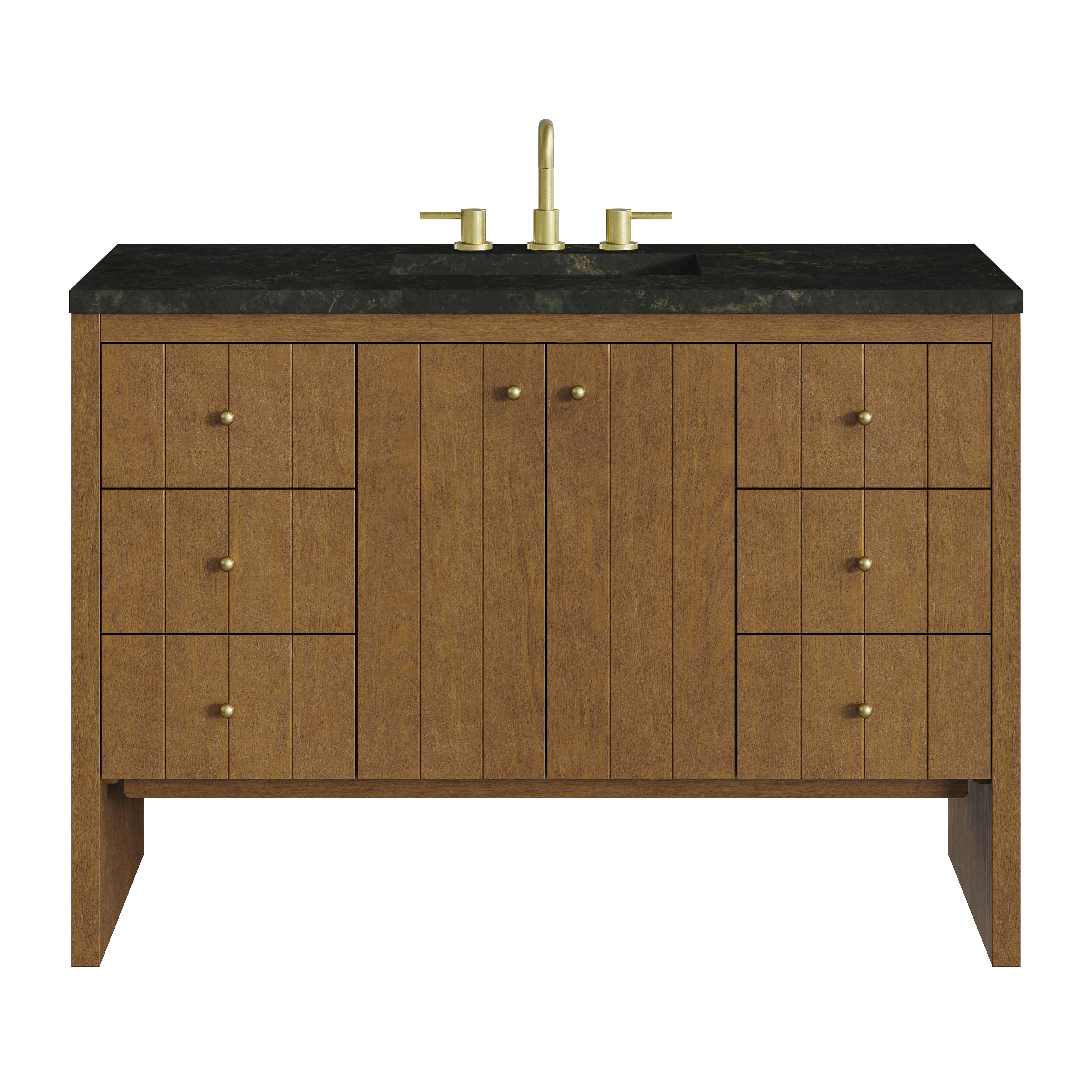 James Martin Hudson 48" Single Vanity Set - Honey Oak by James Martin Vanities
