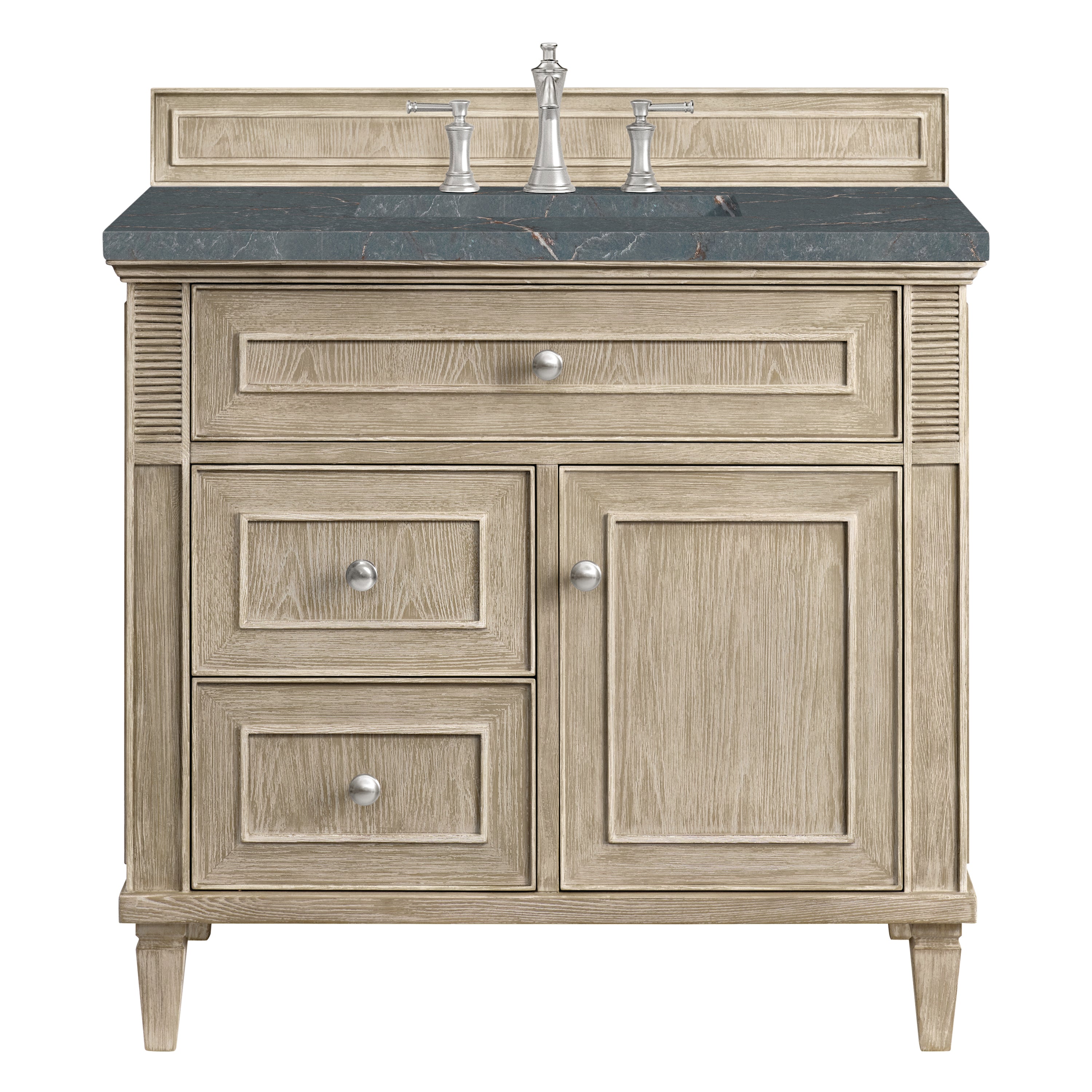 James Martin Vanities Lorelai 36" Single Vanity - Whitewashed Oak
