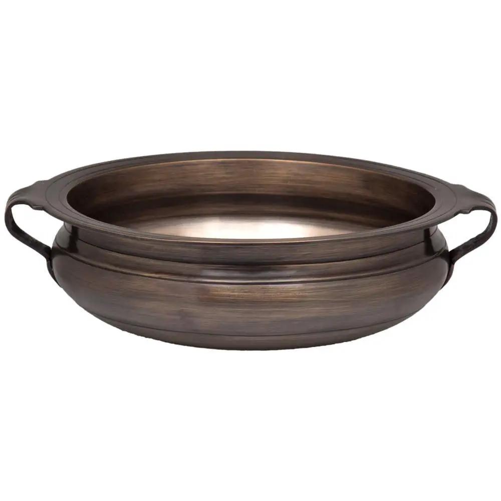 Linkasink Bronze Vessel Bowl Sink 19" with Handles by Linkasink