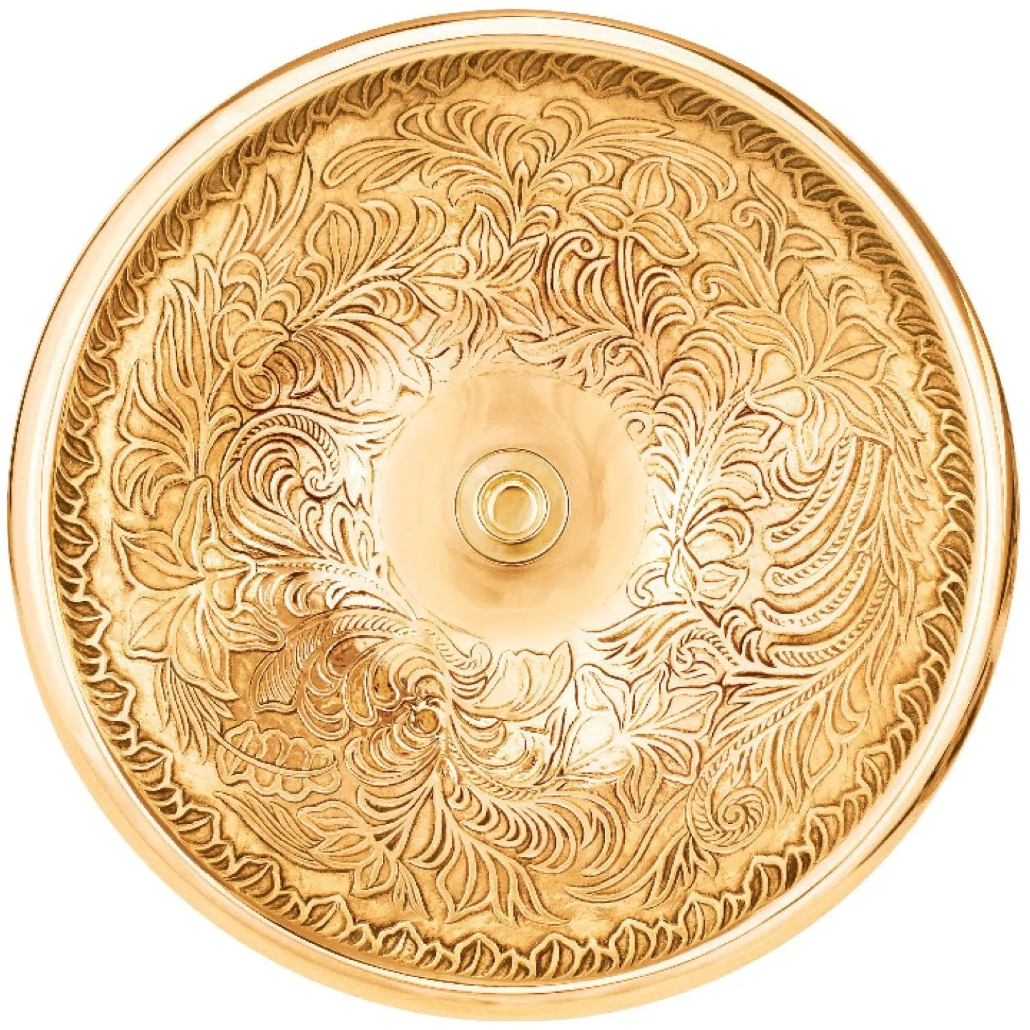 Linkasink Large Round Botanical Drop-In or Vessel Sink 17" by Linkasink