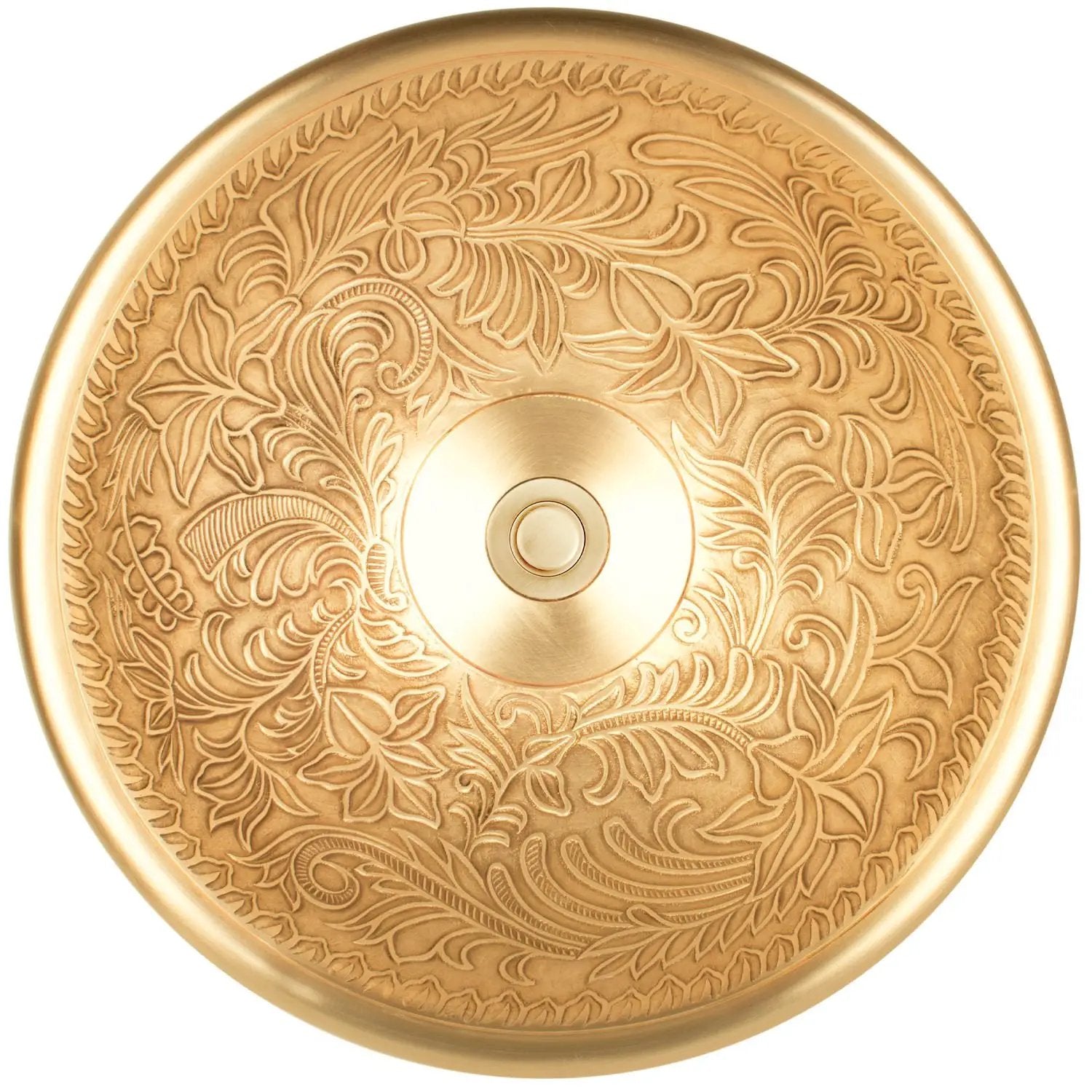 Linkasink Large Round Botanical Drop-In or Vessel Sink 17" by Linkasink
