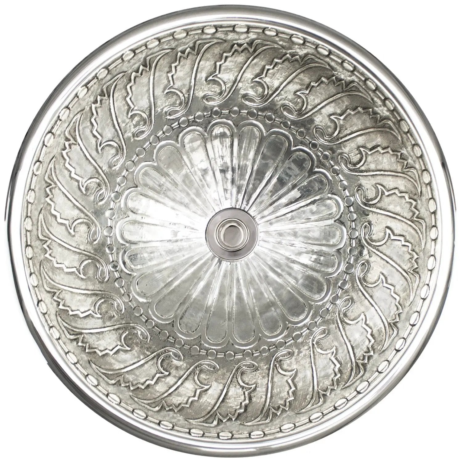 Linkasink Wing Large Round Drop-In or Undermount Sink 17" by Linkasink
