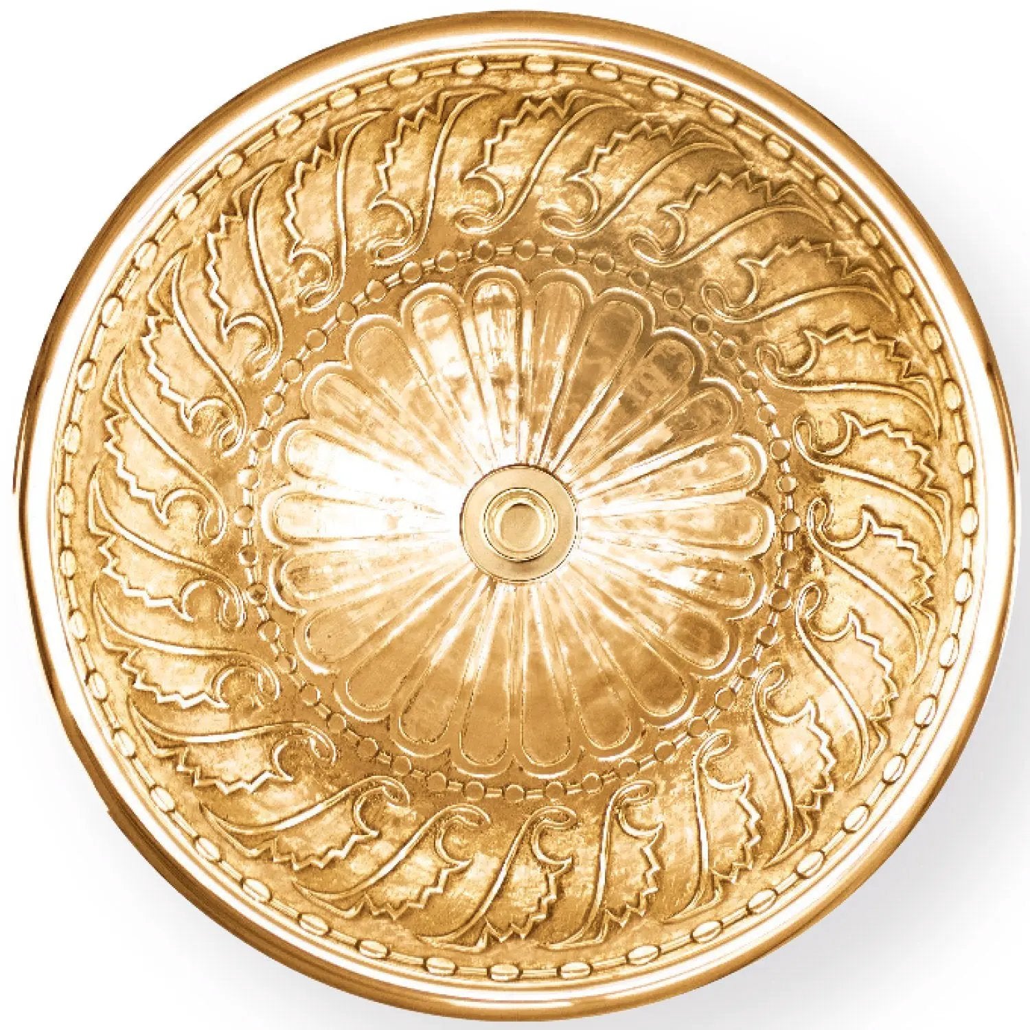 Linkasink Wing Large Round Drop-In or Undermount Sink 17" by Linkasink