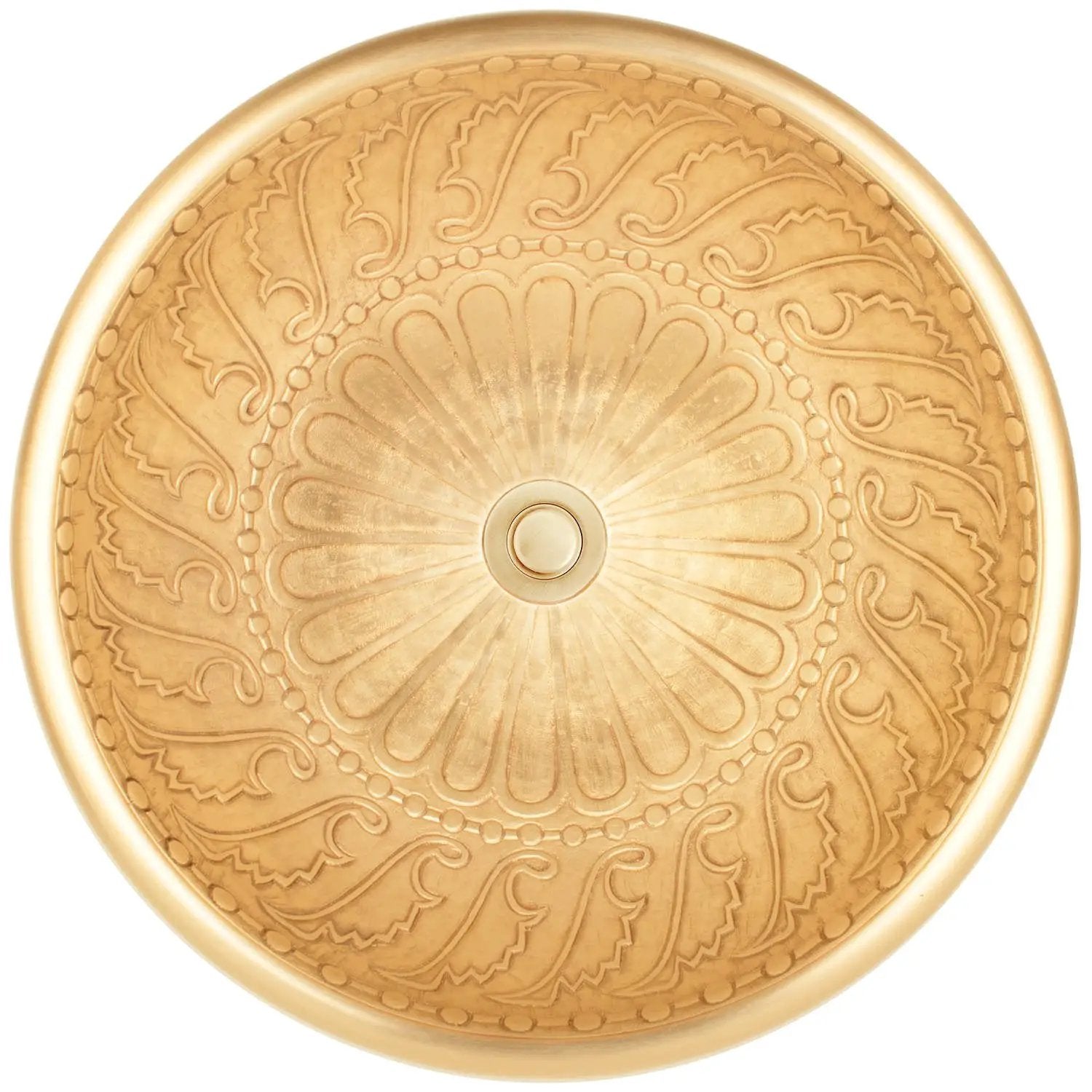 Linkasink Wing Large Round Drop-In or Undermount Sink 17" by Linkasink
