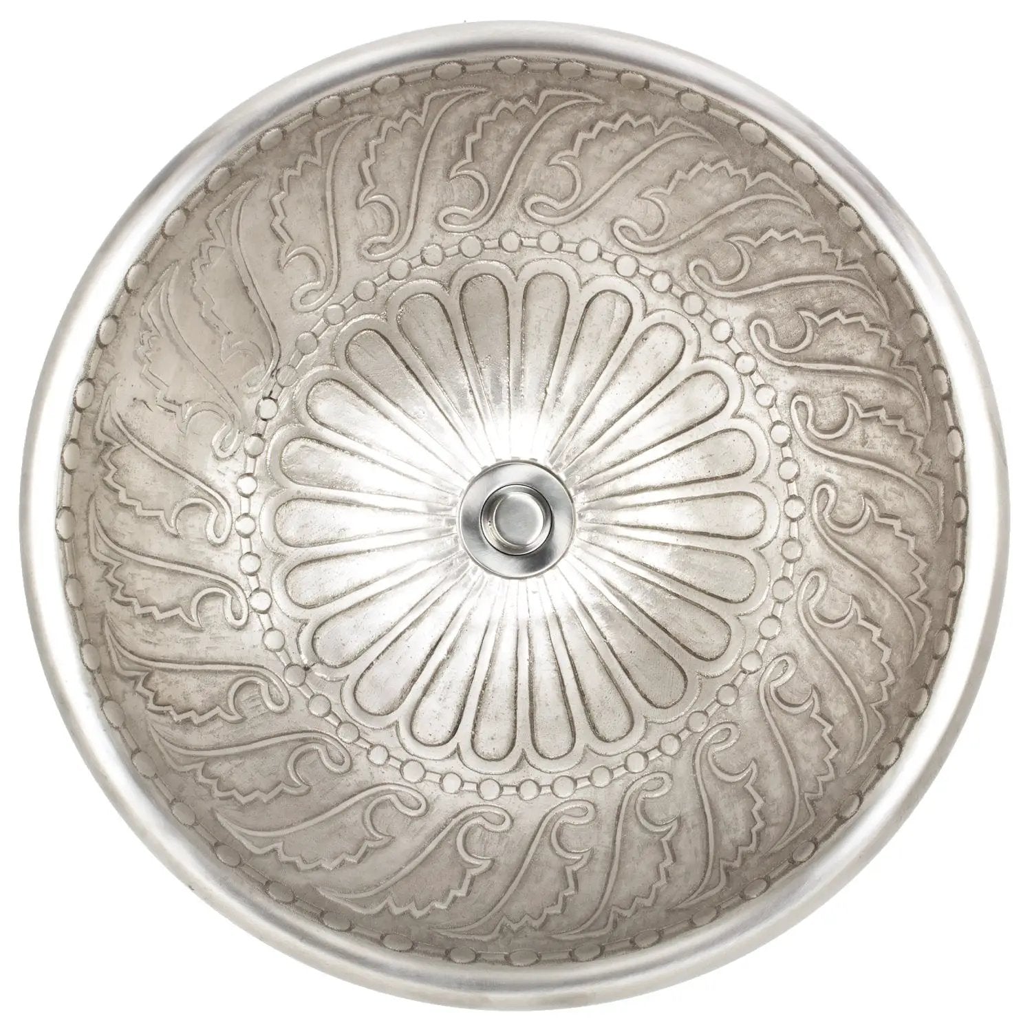 Linkasink Wing Large Round Drop-In or Undermount Sink 17" by Linkasink