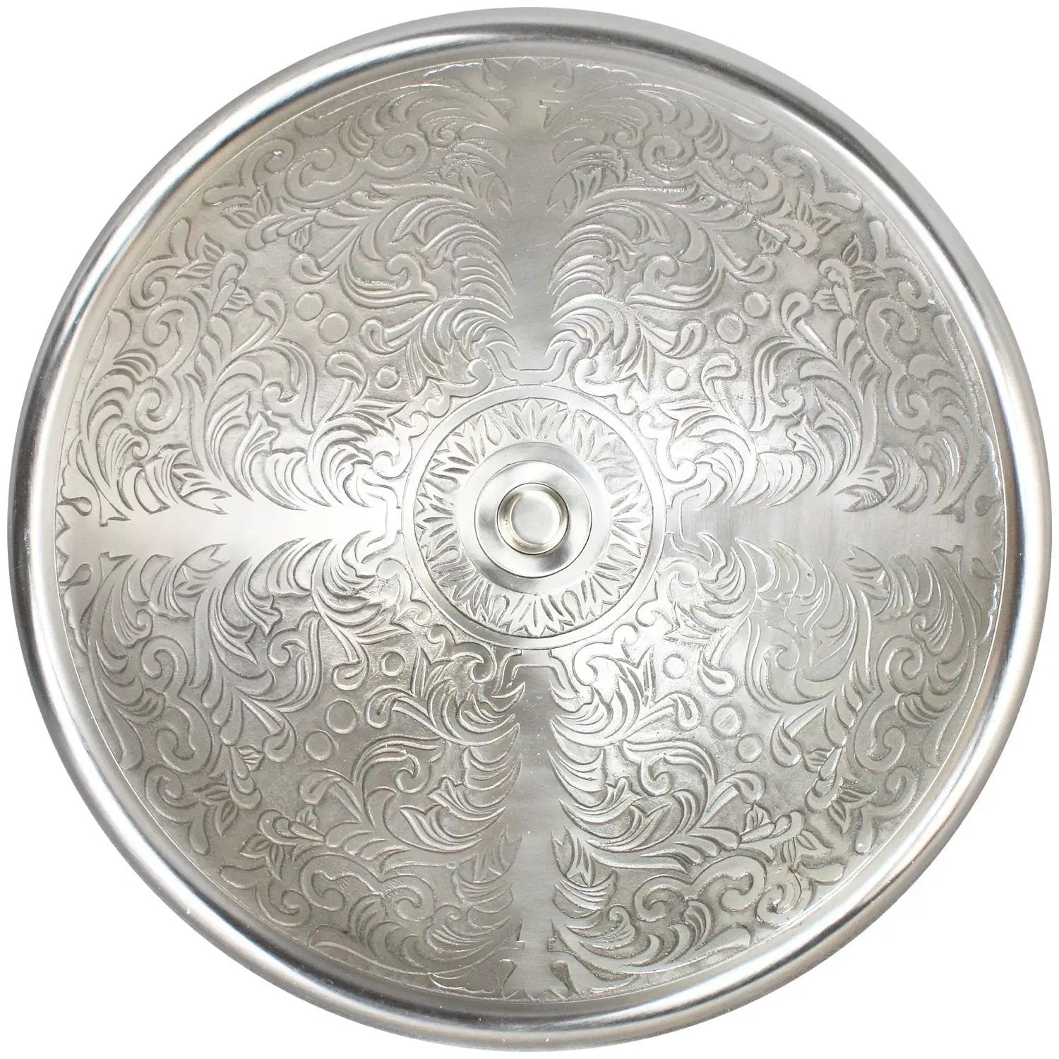 Linkasink Brocade Large Round Drop-In or Vessel Sink 17" by Linkasink