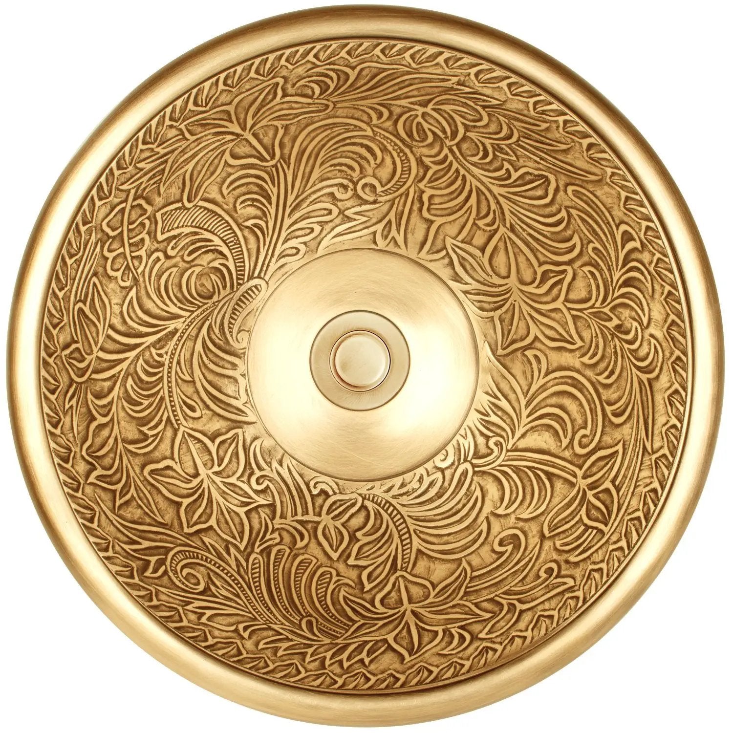 Linkasink Small Round Botanical Drop-In or Vessel Sink 14" by Linkasink
