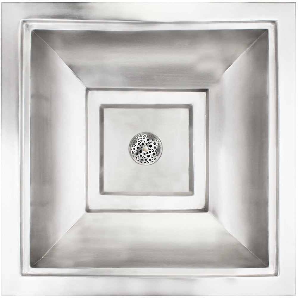 satin stainless steel sink