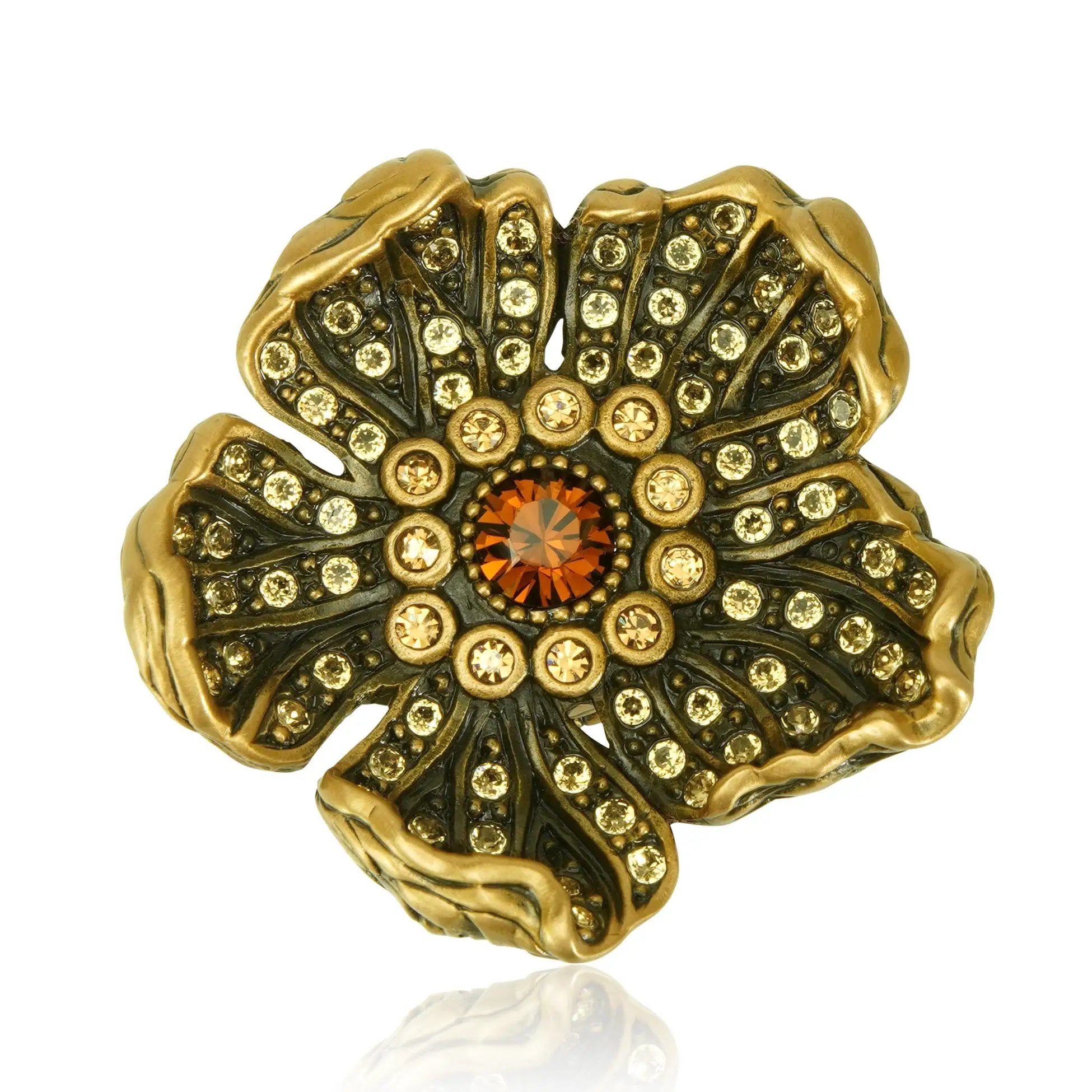 museum gold knob