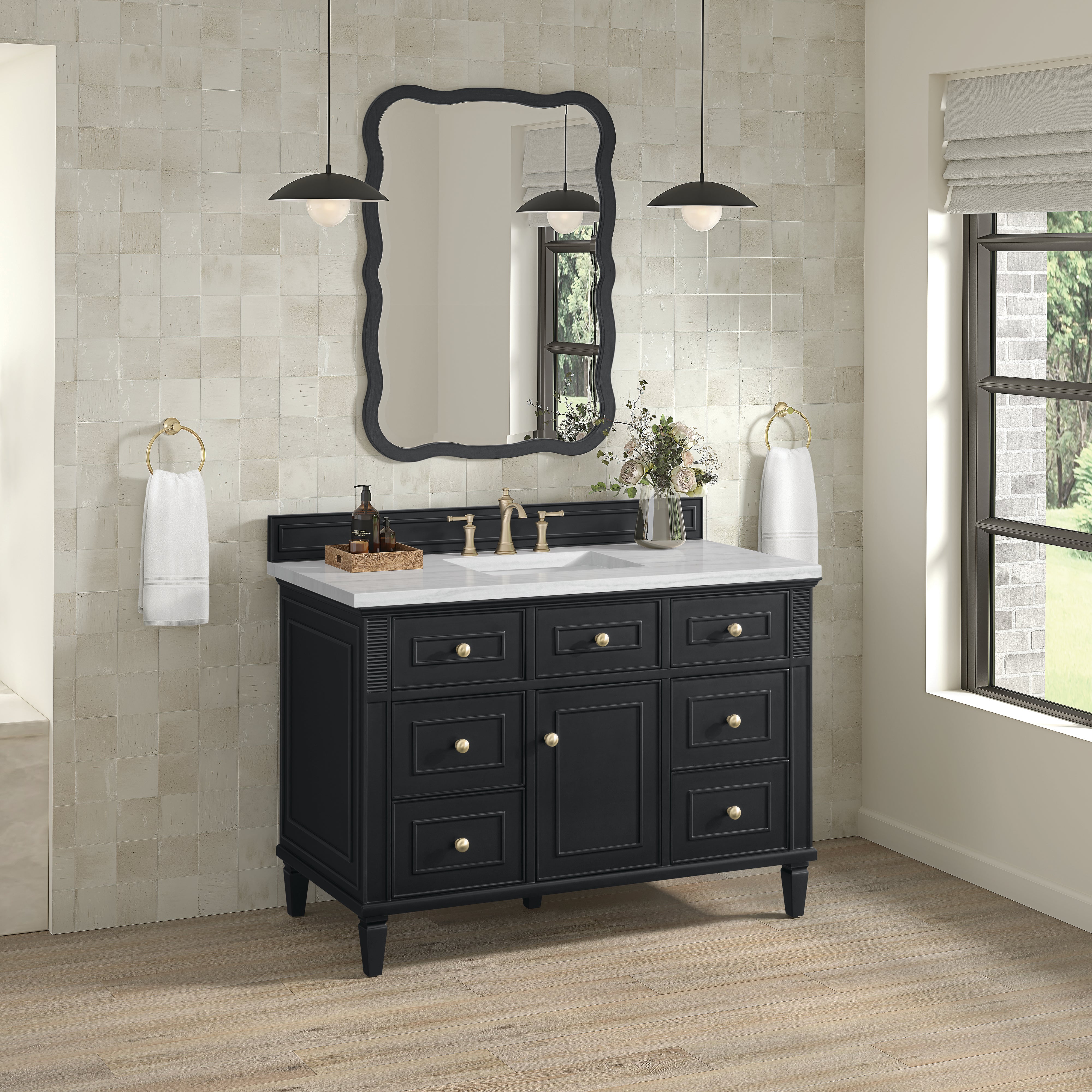 arctic fall solid surface top vanity