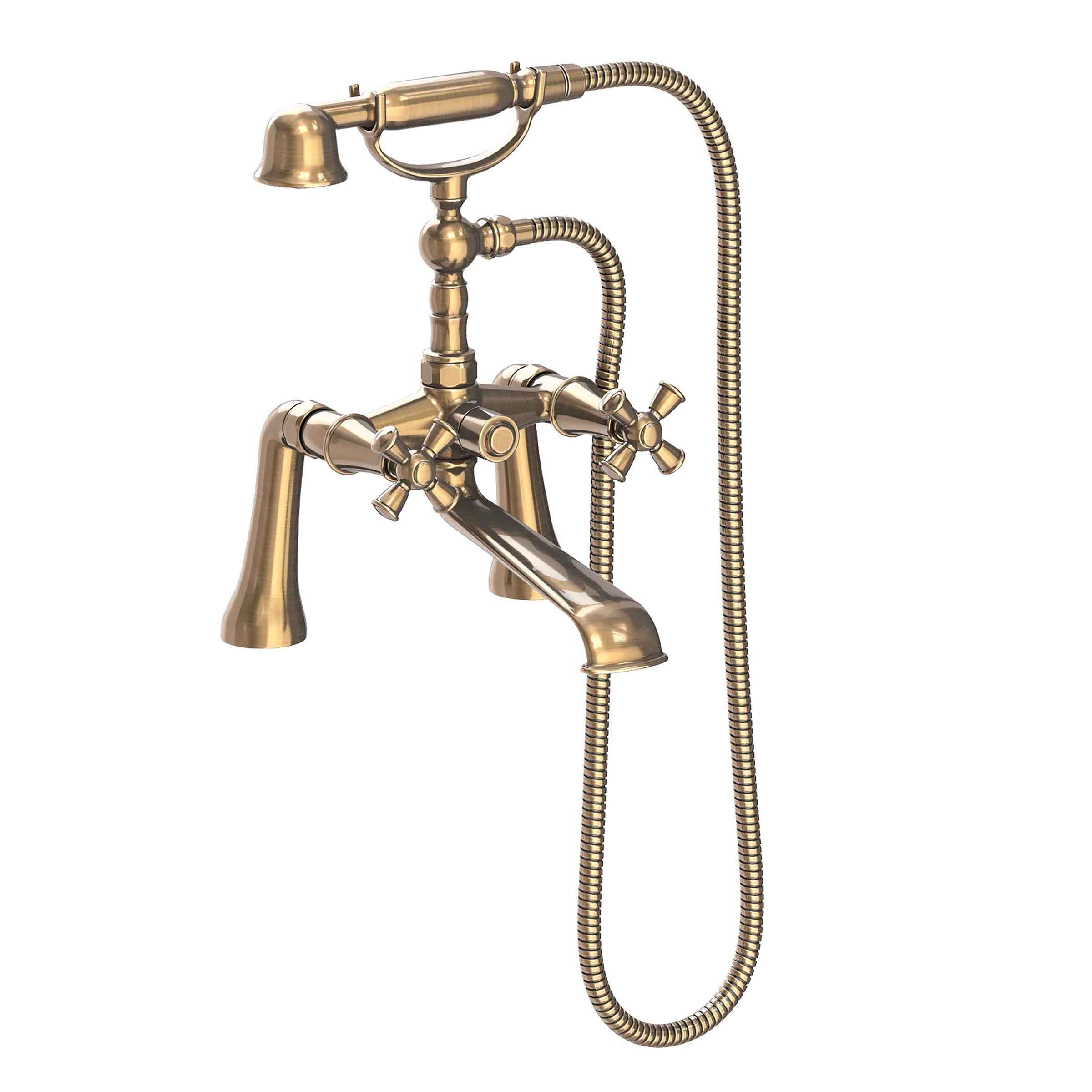 Newport Brass Aylesbury Exposed Tub & Hand Shower Set - Deck Mount