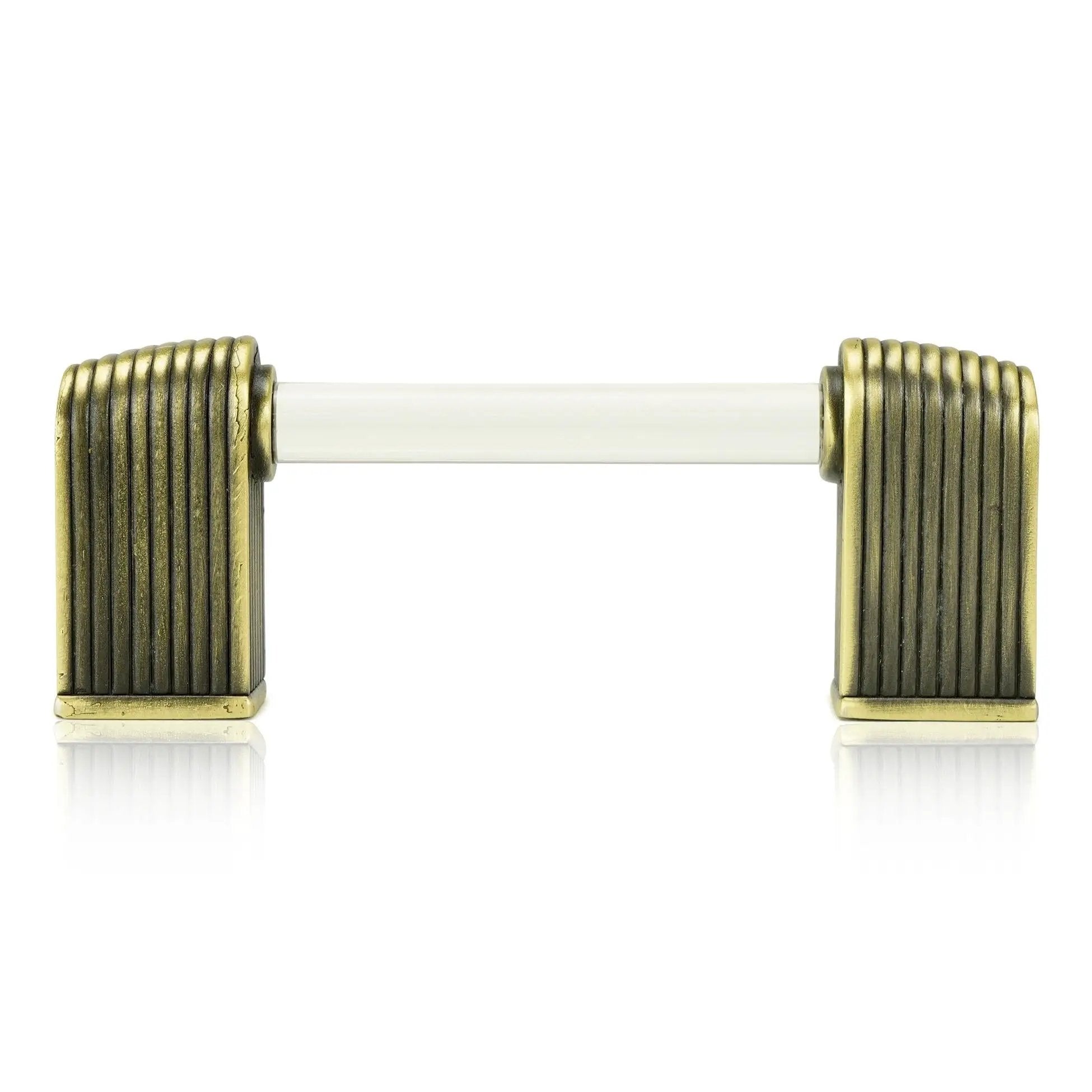 burnish brass pull