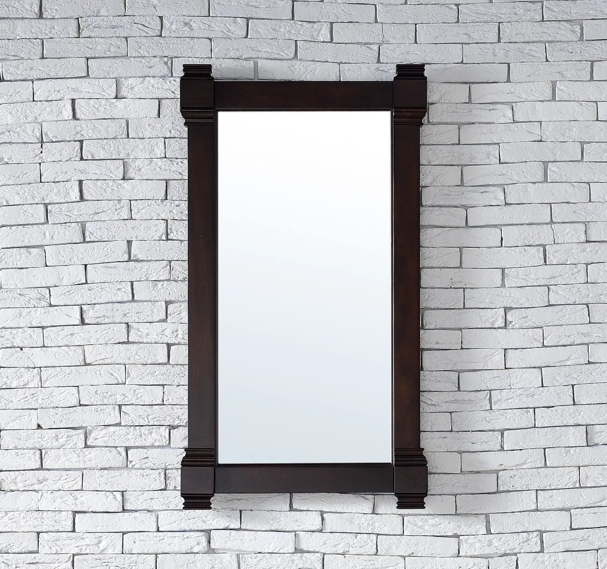 burnished mahogany mirror