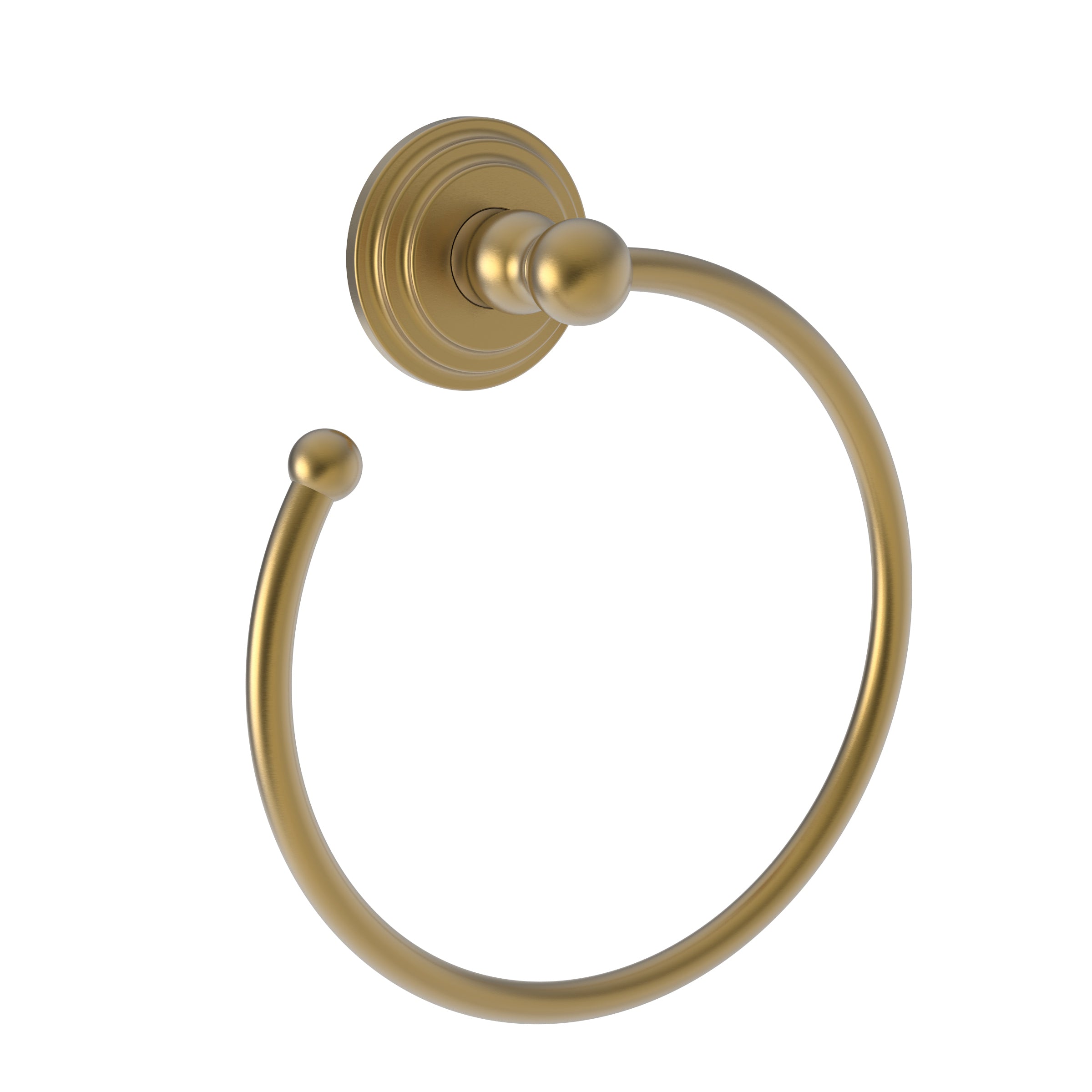 Newport Brass Astor Towel Ring - Open