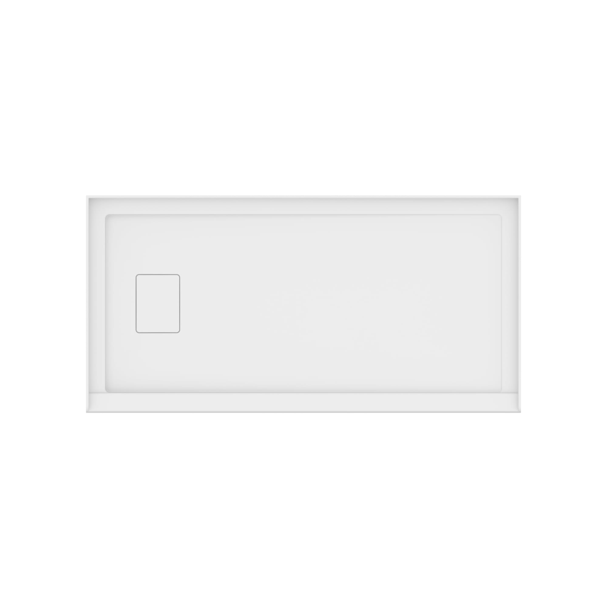 Neptune Rouge Acrylic Shower Base in White