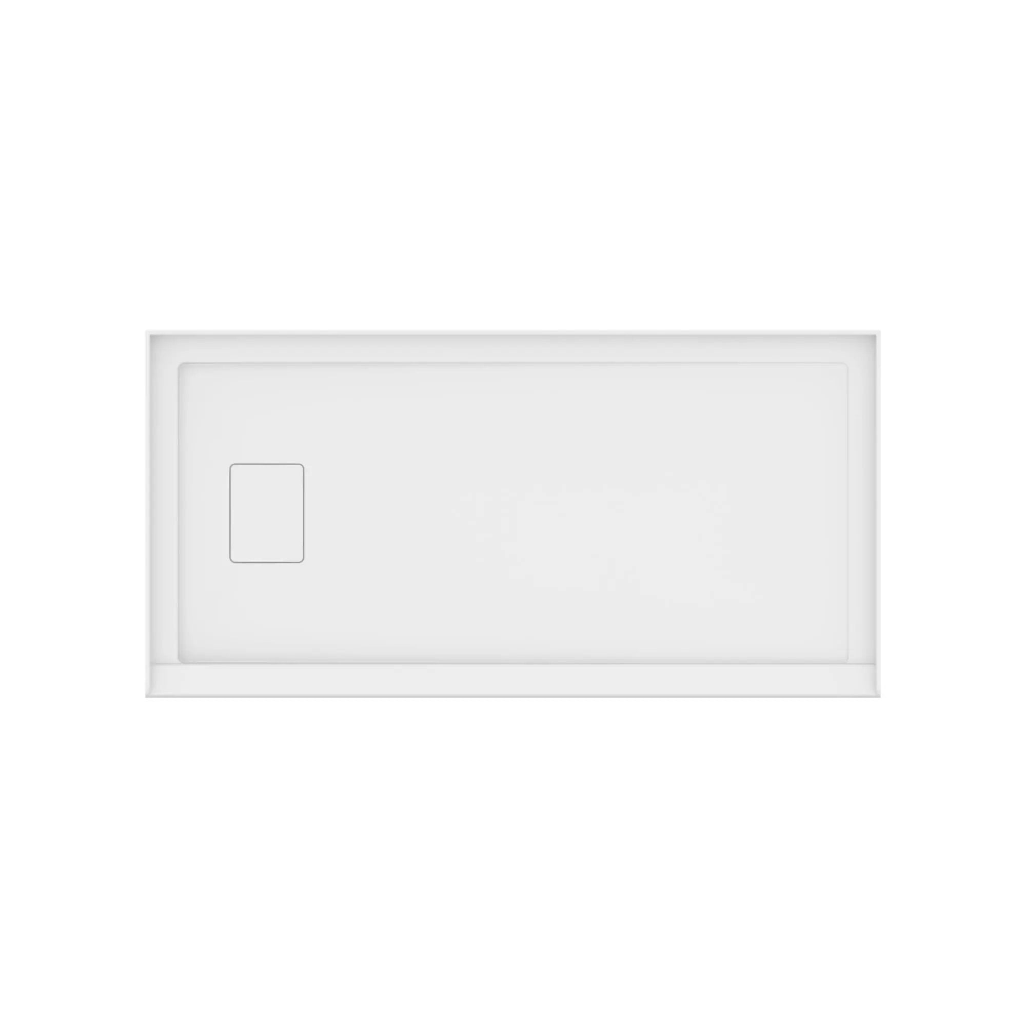 Neptune Rouge Acrylic Shower Base in White by Neptune