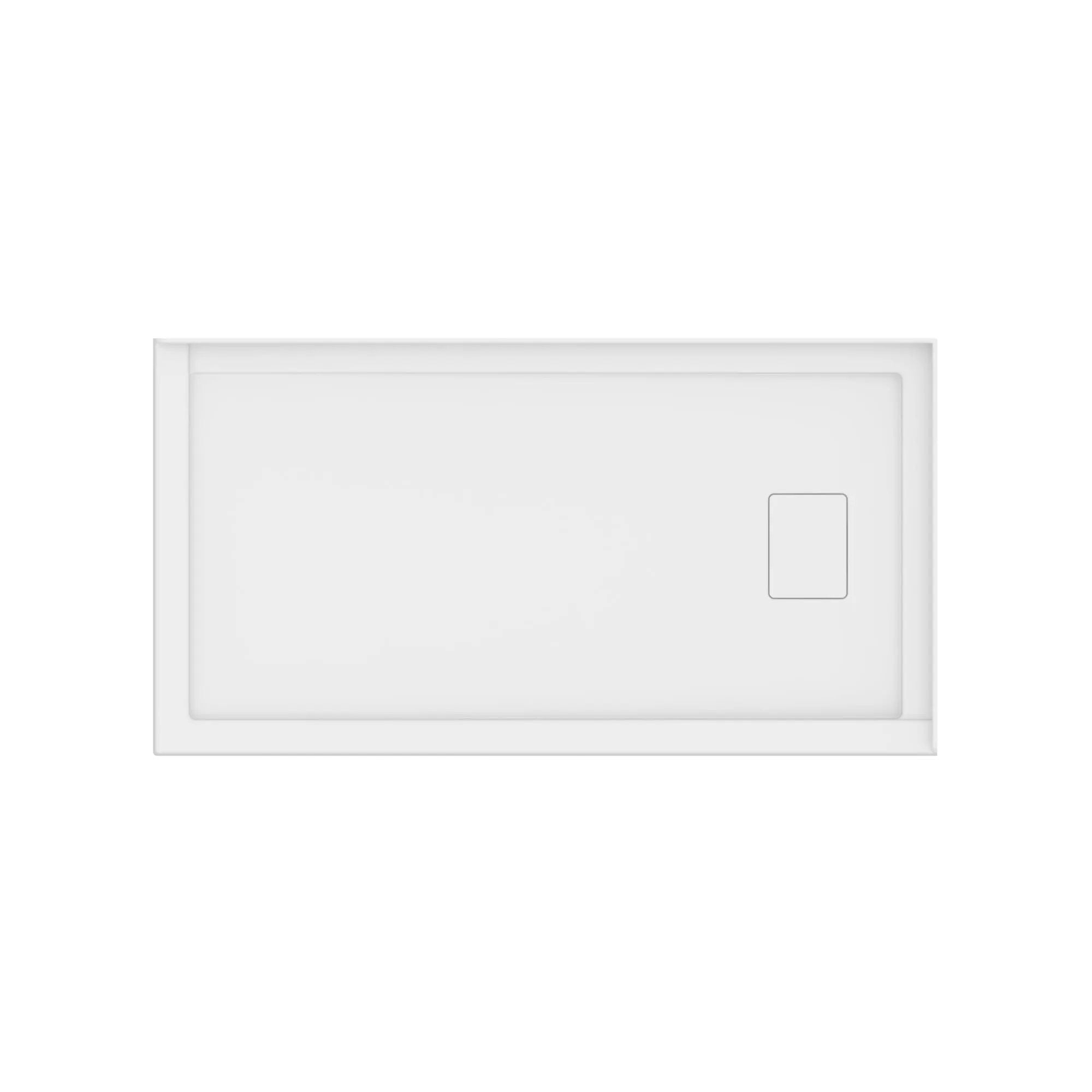 Neptune Rouge Acrylic Shower Base in White by Neptune