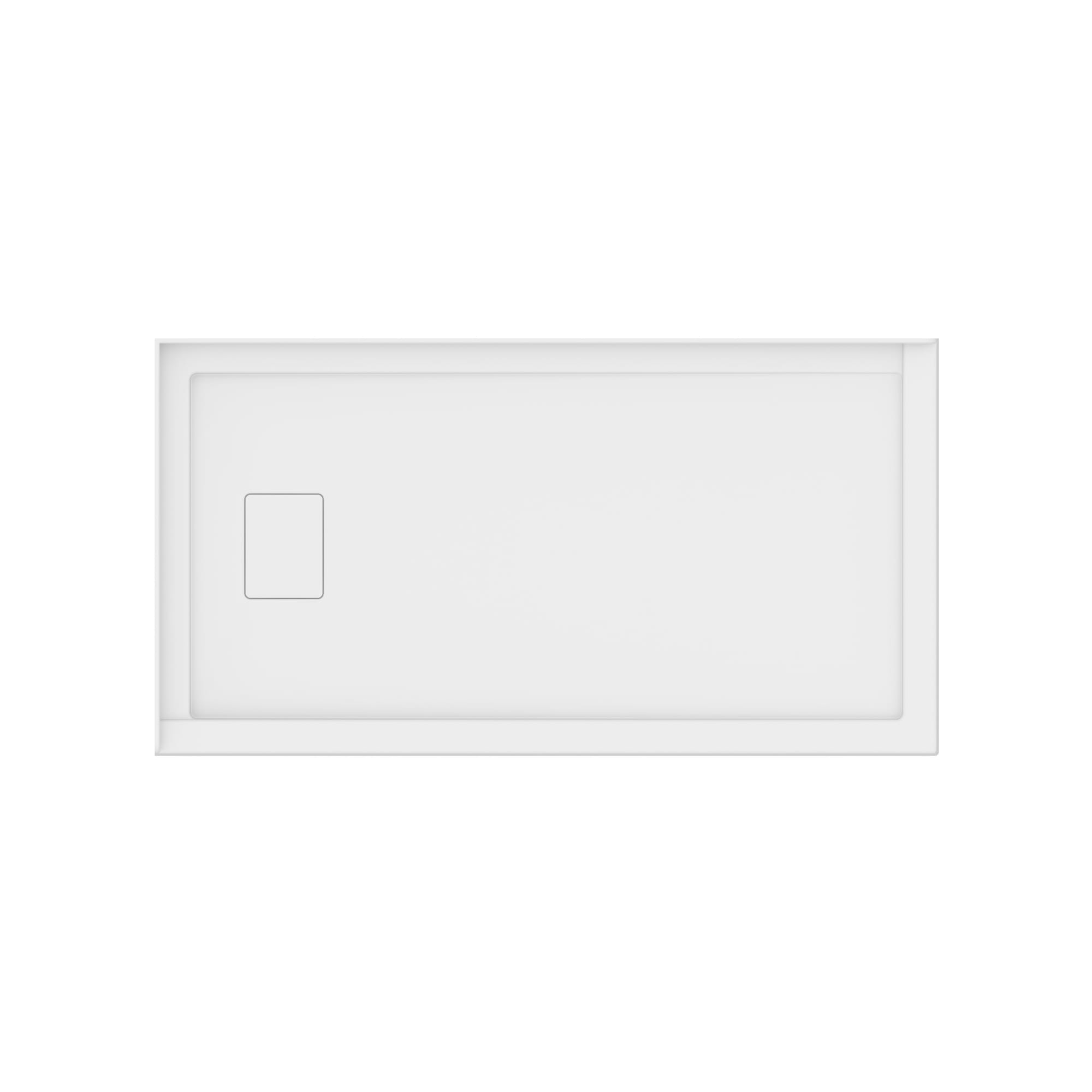 Neptune Rouge Acrylic Shower Base in White