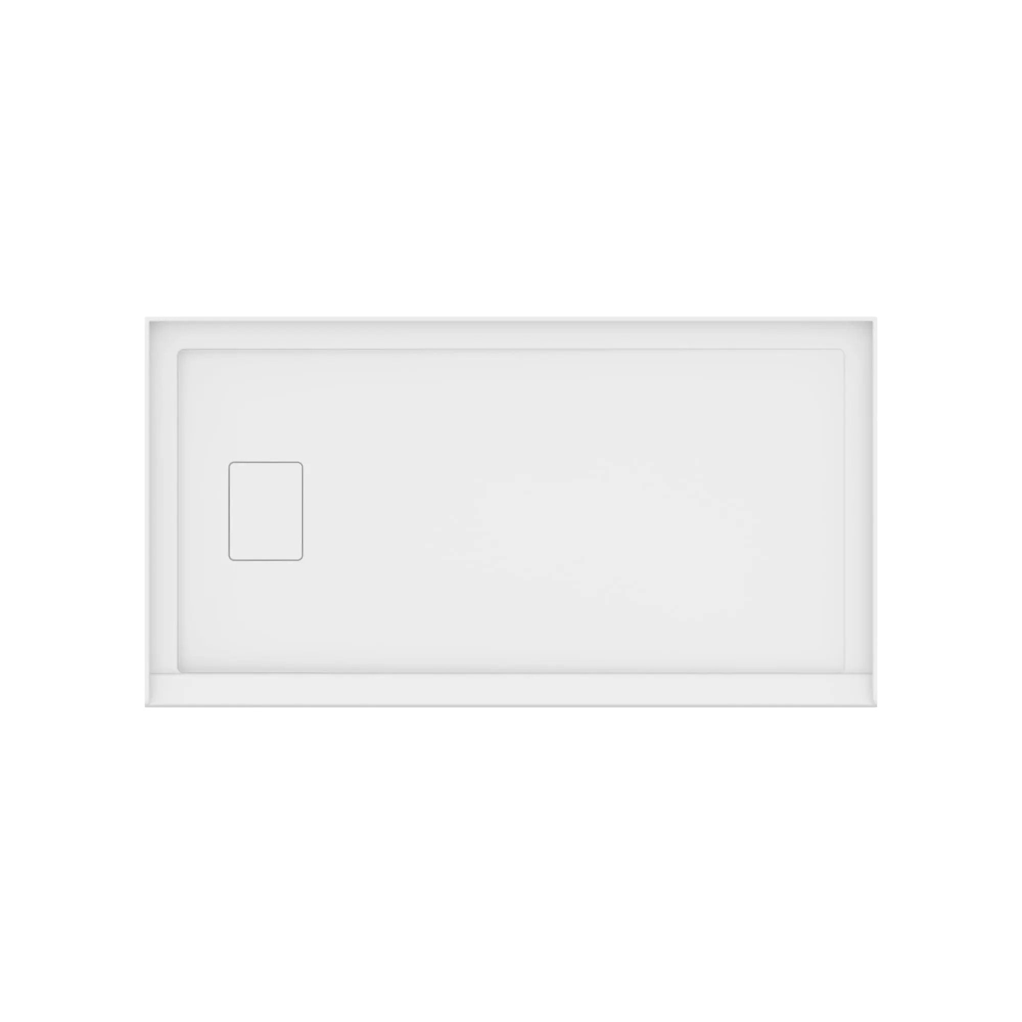 Neptune Rouge Acrylic Shower Base in White by Neptune
