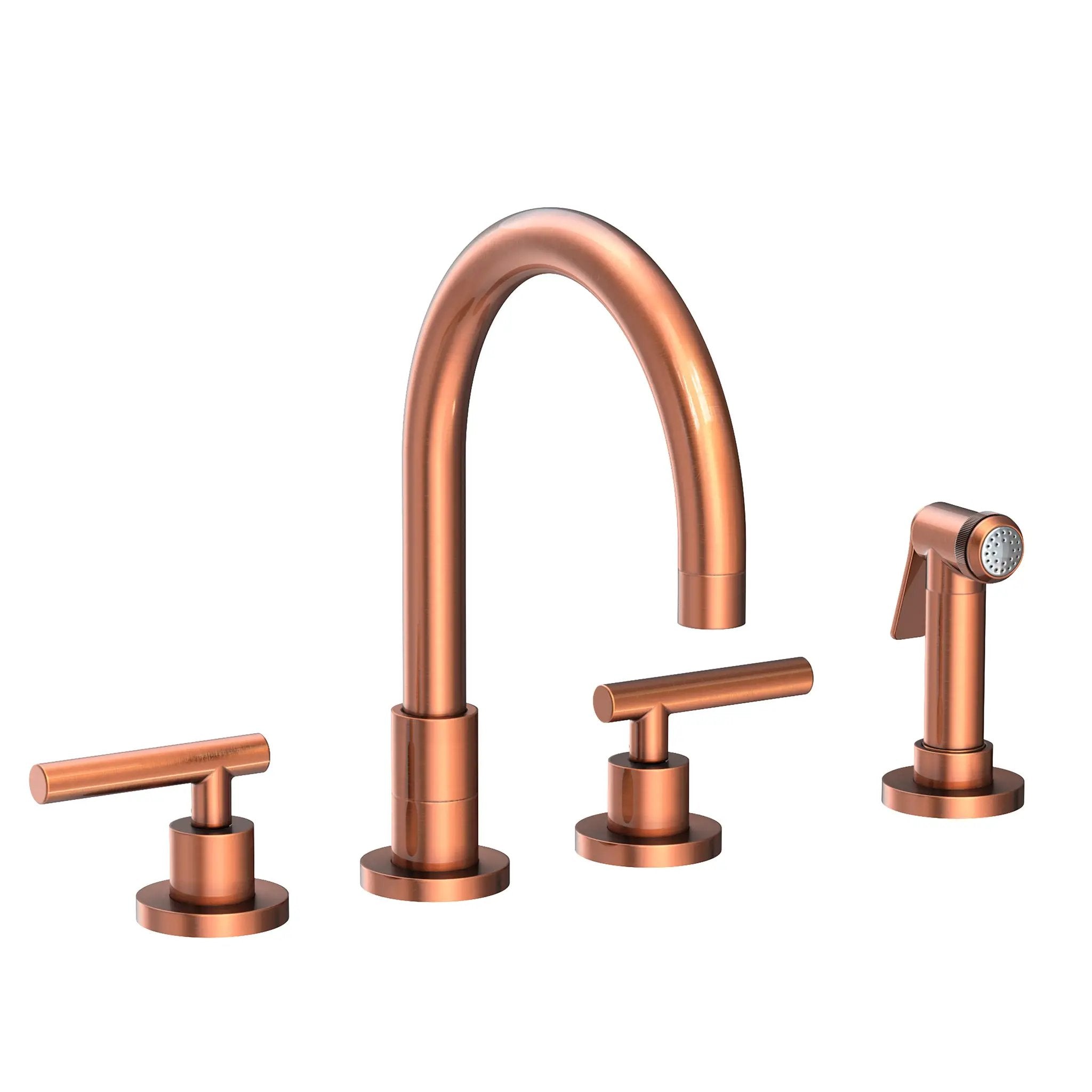 Newport Brass East Linear Kitchen Faucet with Side Spray by Newport Brass