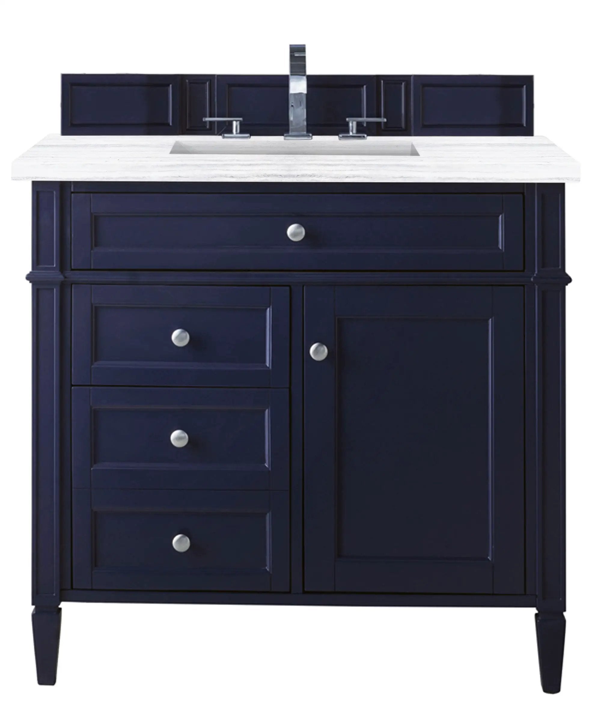 James Martin Brittany 36" Single Vanity Set - Victory Blue by James Martin Vanities