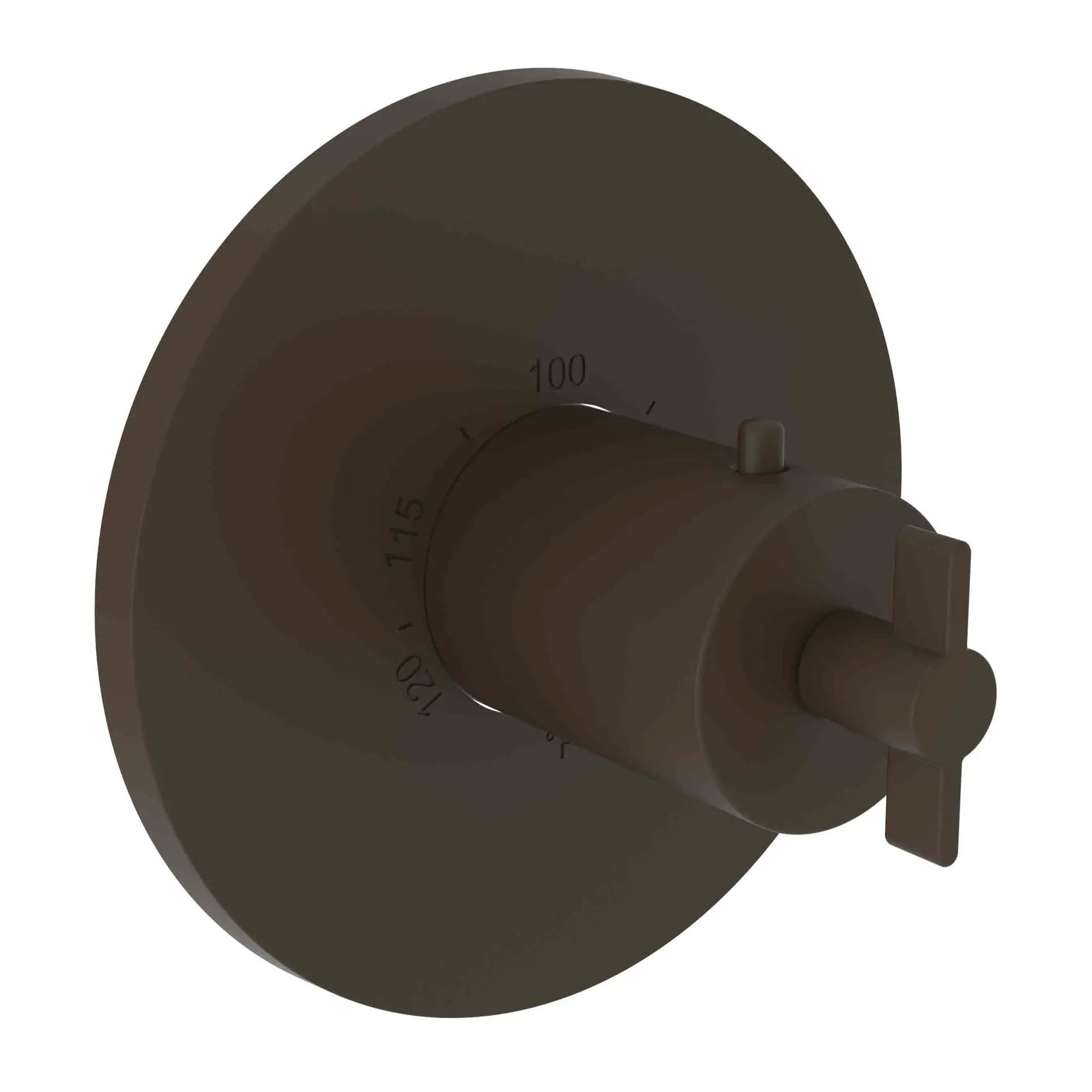 Newport Brass Tolmin 3/4" Round Thermostatic Trim Plate with Handle by Newport Brass