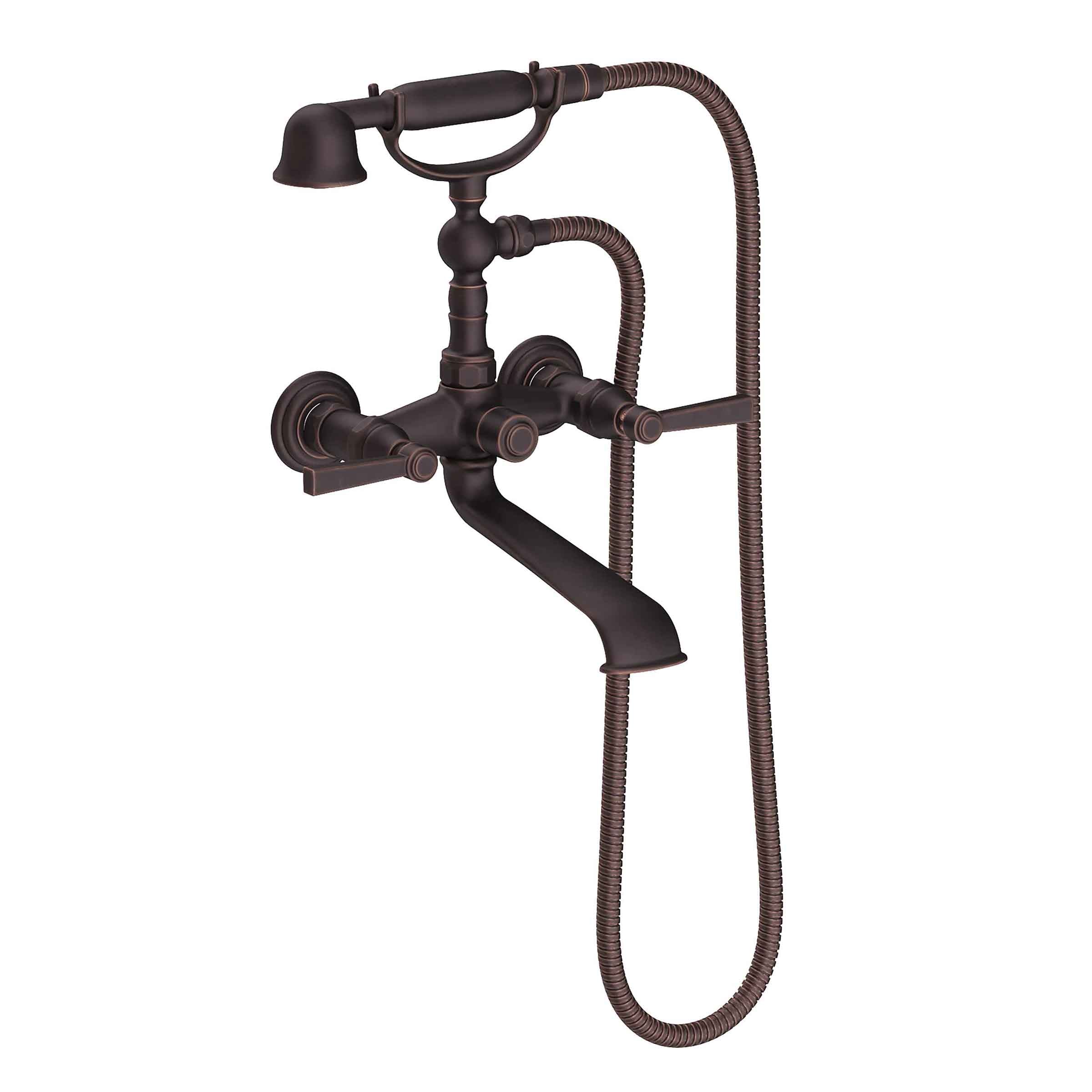 Newport Brass Astor Exposed Tub & Hand Shower Set - Wall Mount