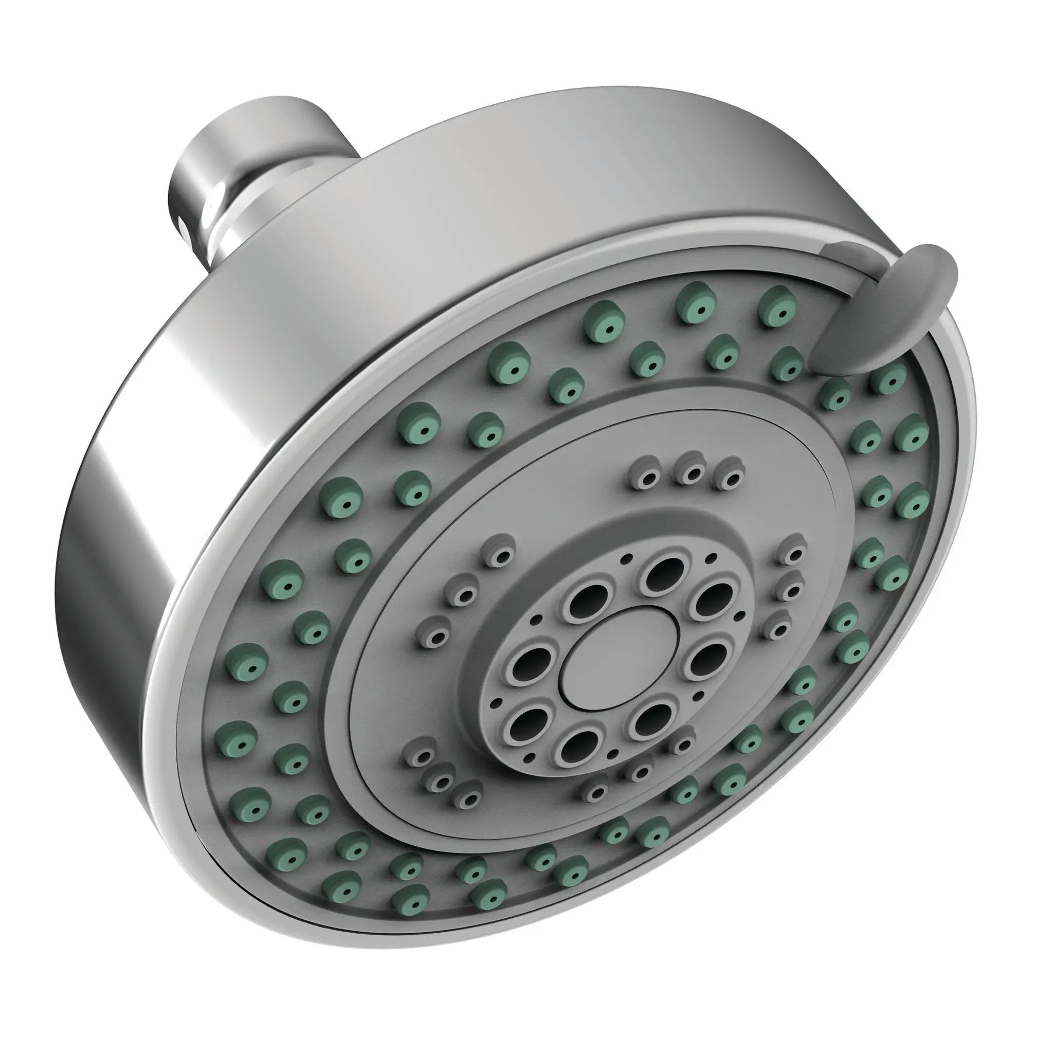 polished chrome showerhead