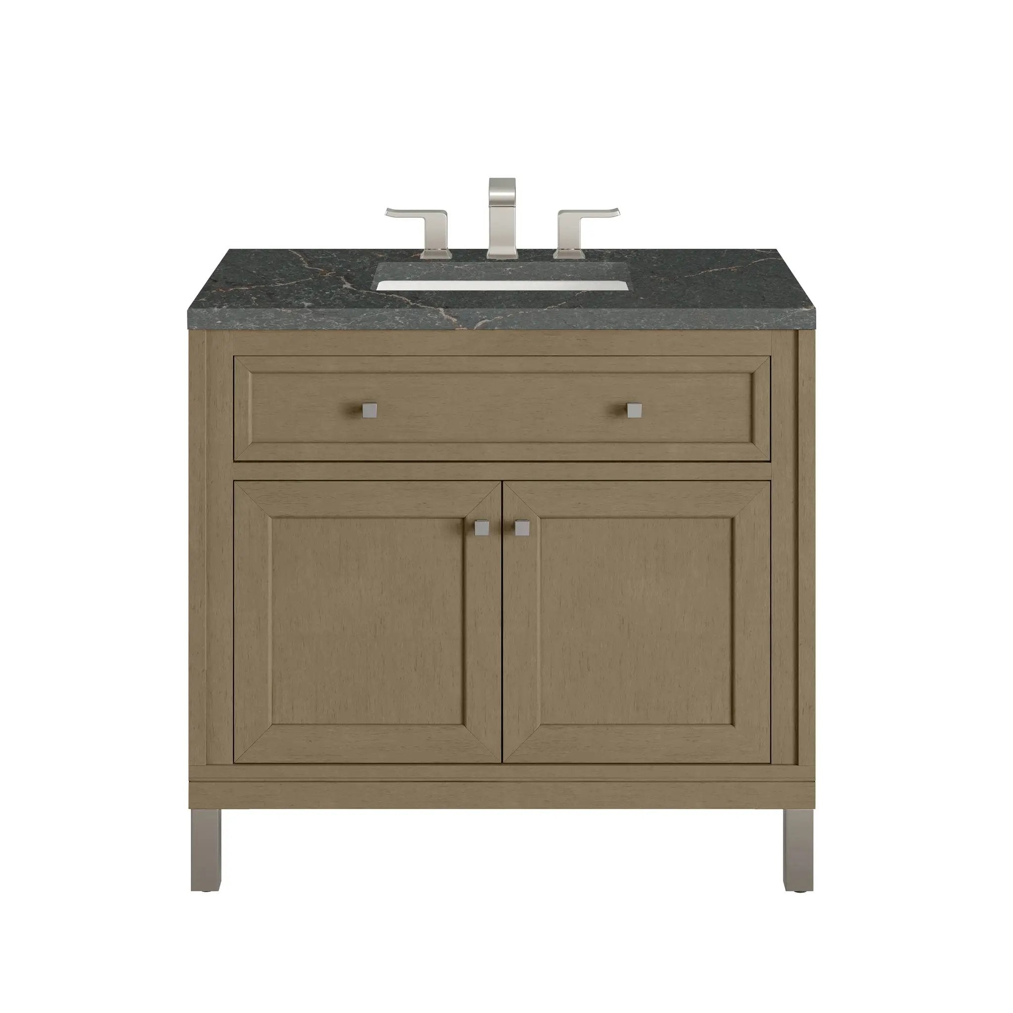 James Martin Chicago 36" Single Vanity Set - Walnut Whisper by James Martin Vanities
