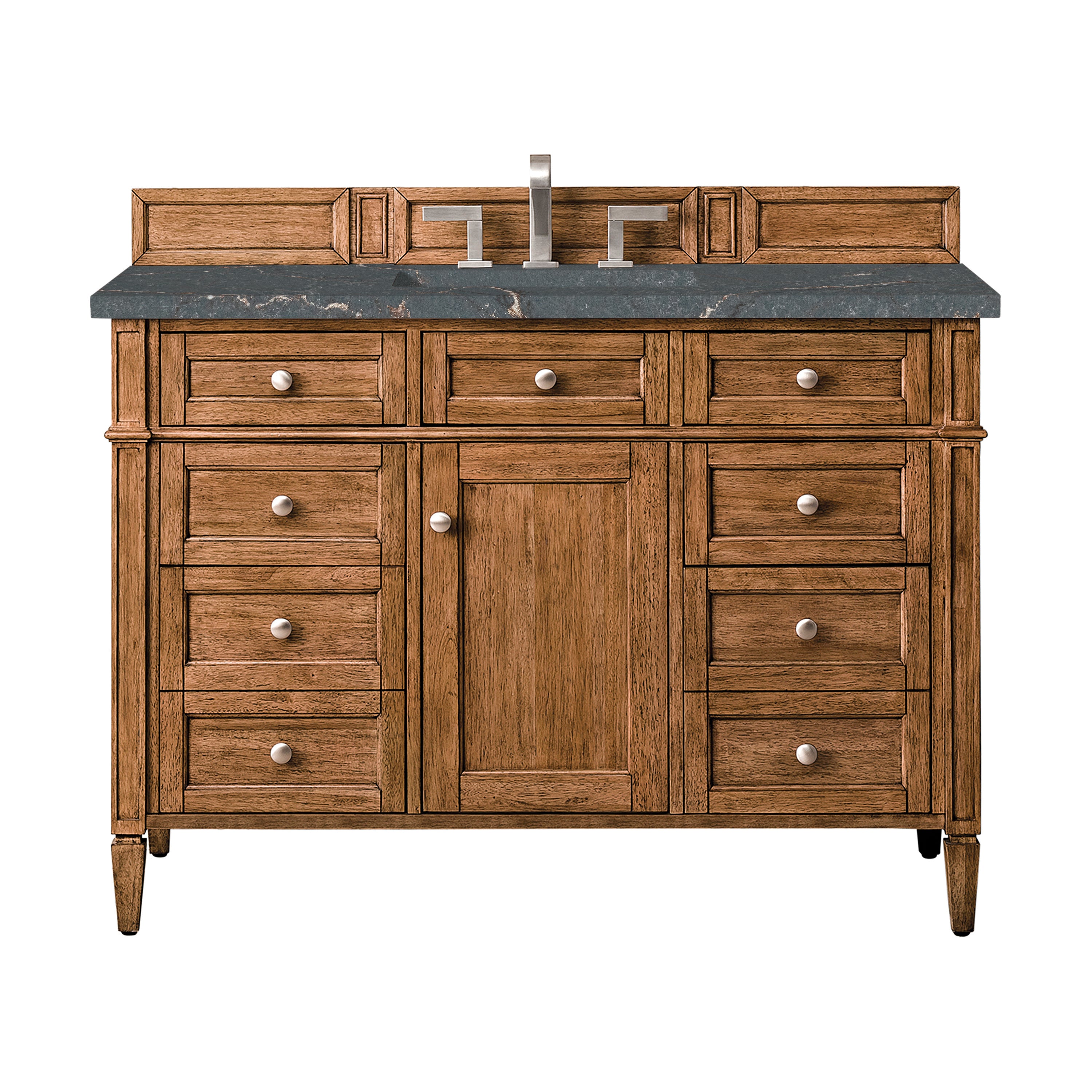 James Martin Vanities Brittany 48" Single Vanity - Saddle Brown