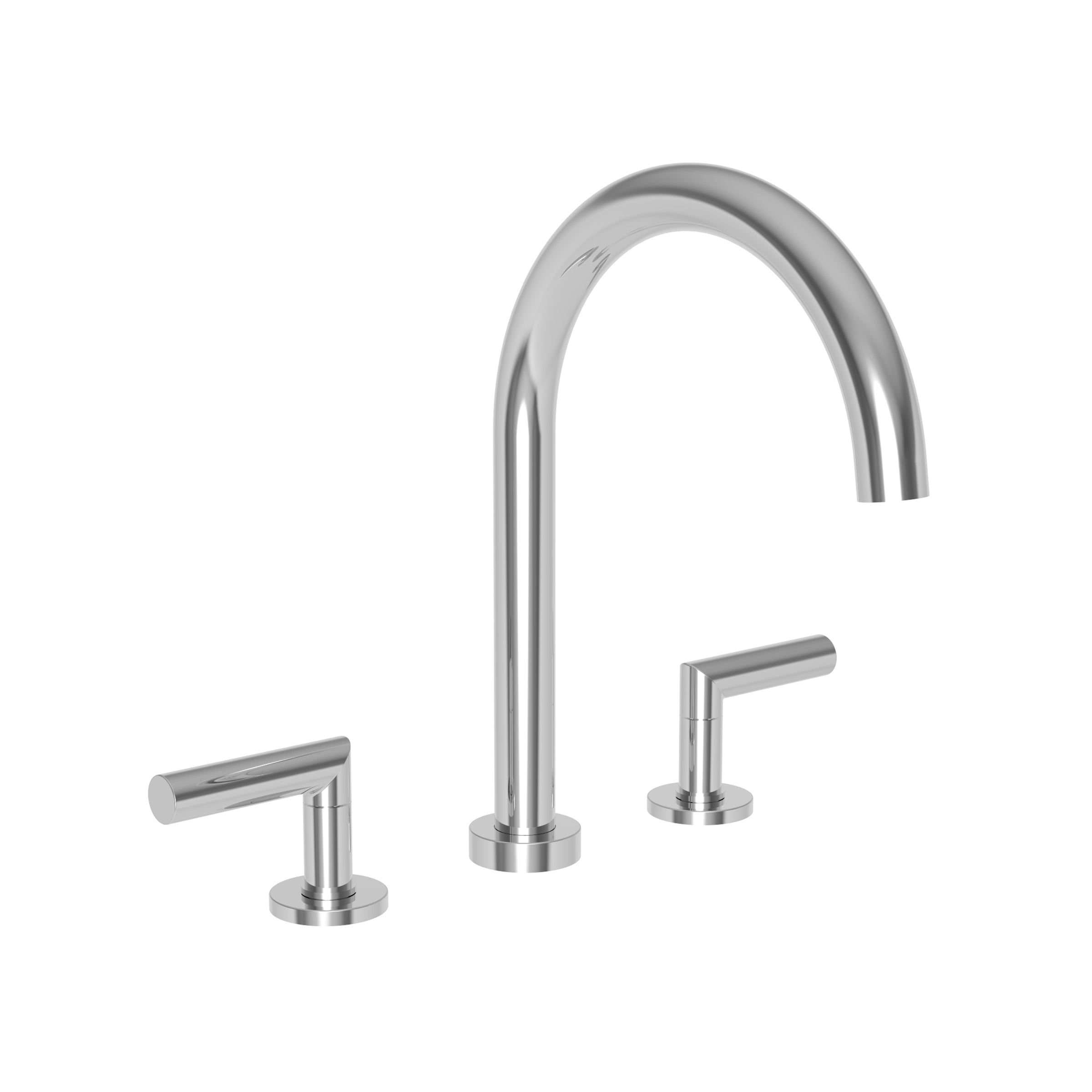 polished chrome tub faucet