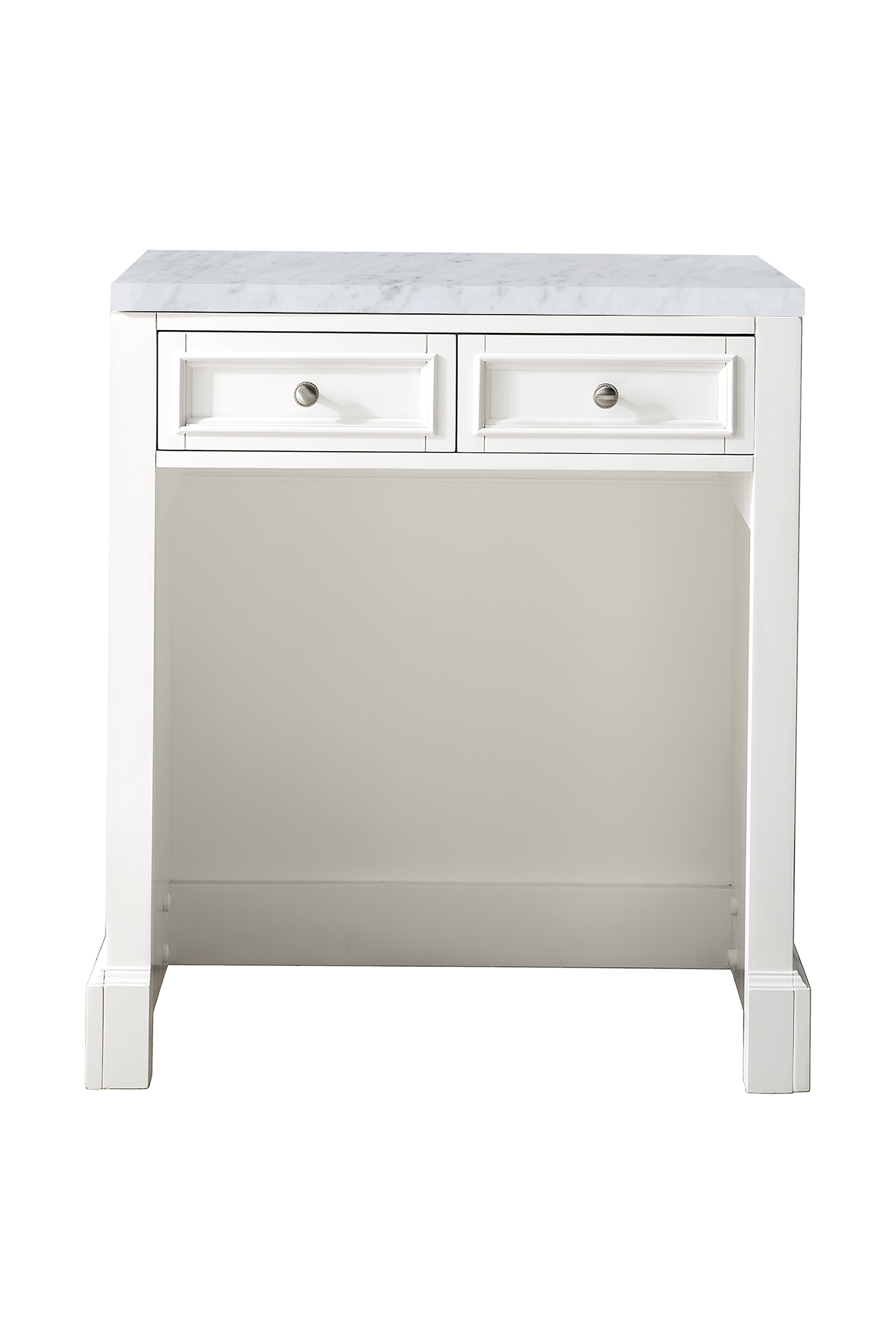 James Martin Vanities De Soto 30" Countertop Unit - Bright White