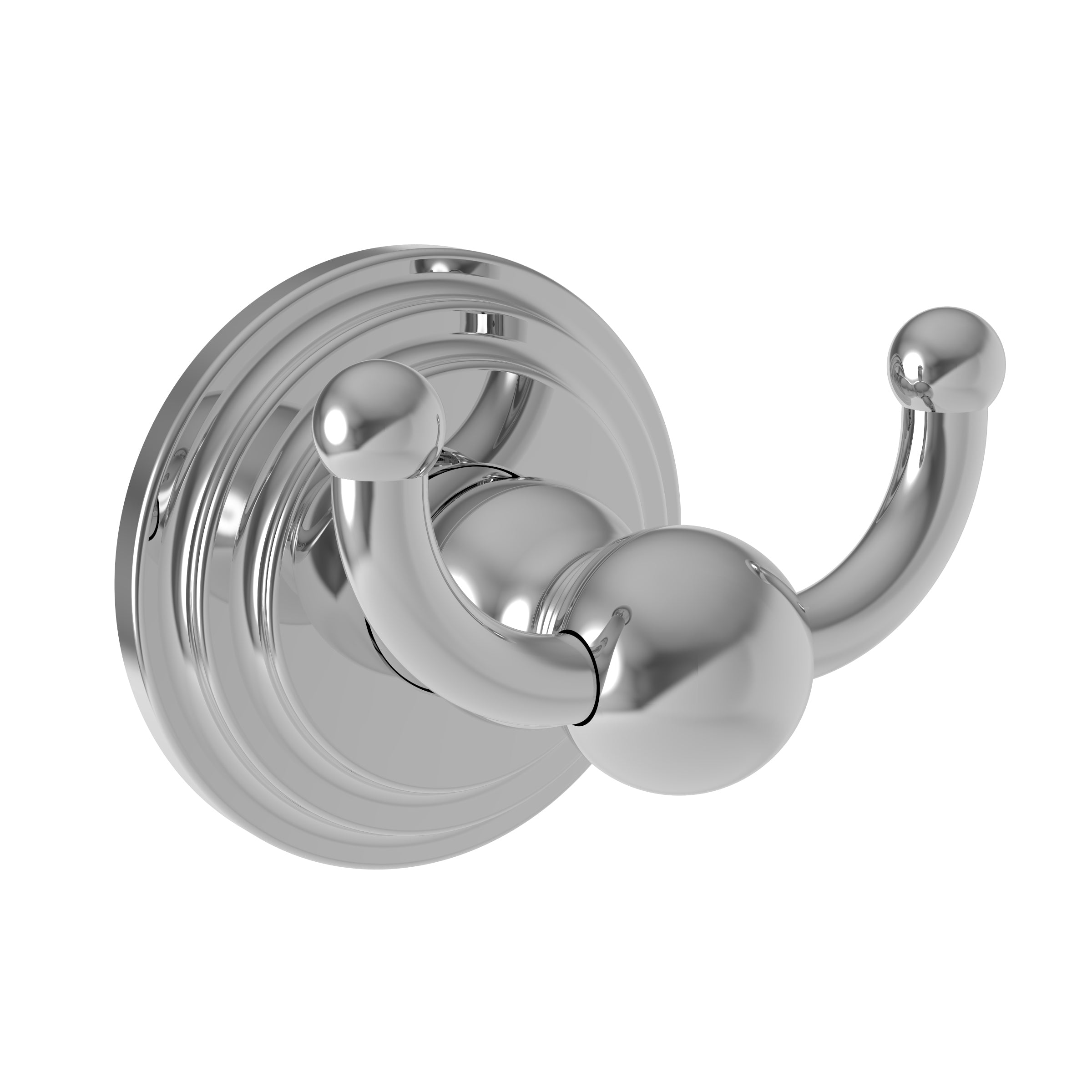 polished chrome robe hook