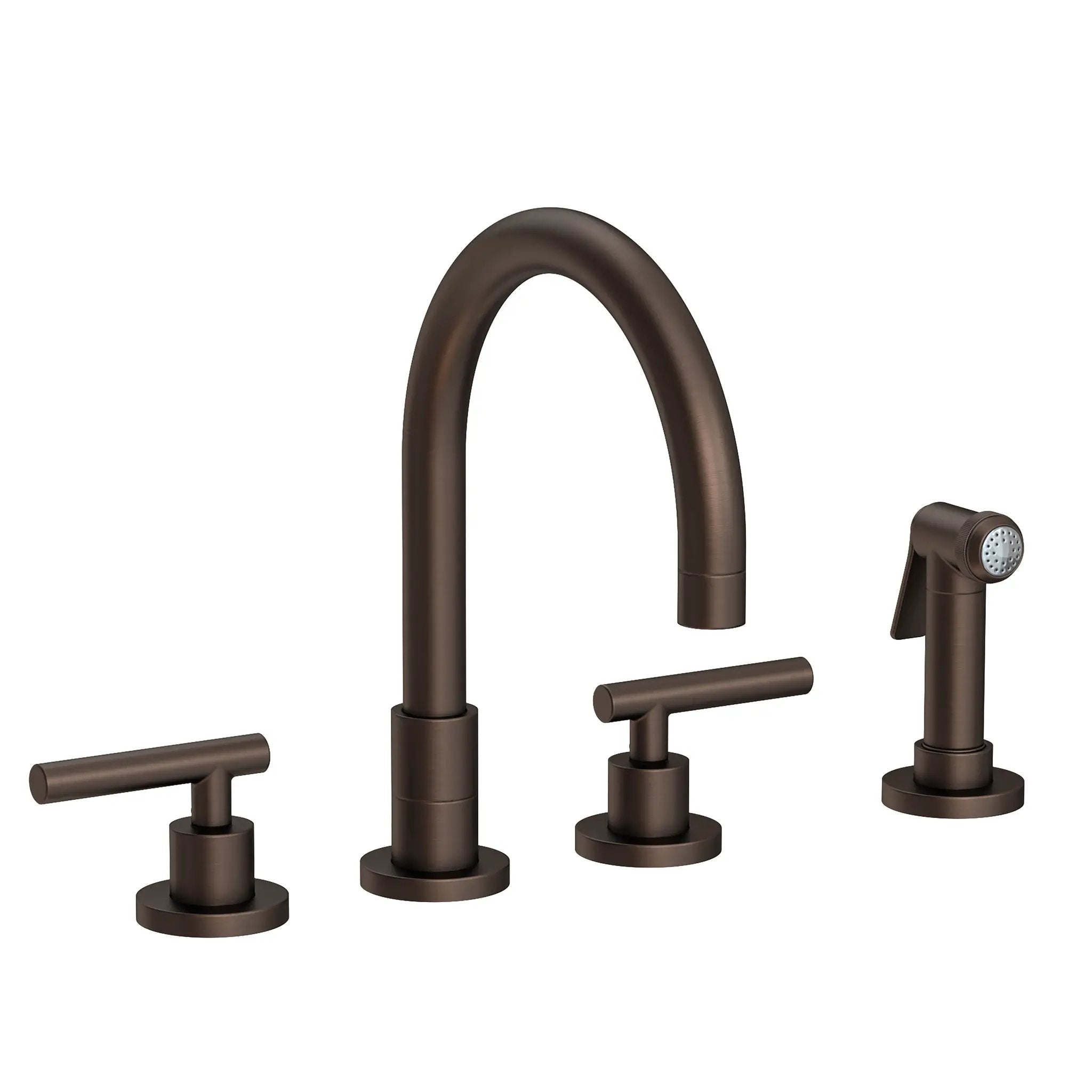 Newport Brass East Linear Kitchen Faucet with Side Spray by Newport Brass