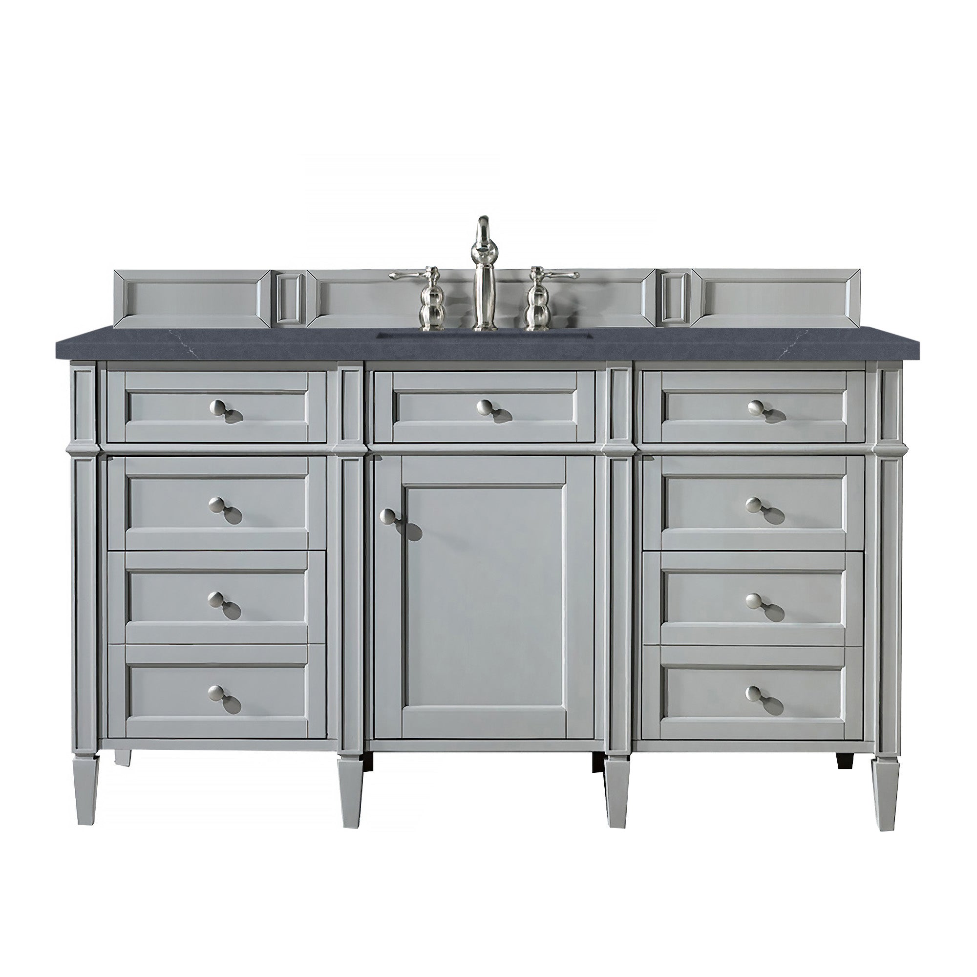 James Martin Vanities Brittany 60" Single Vanity - Urban Gray