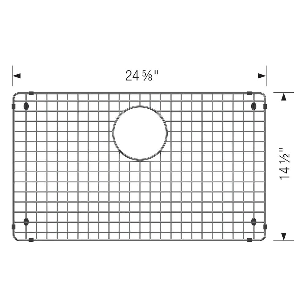 stainless steel sink grid