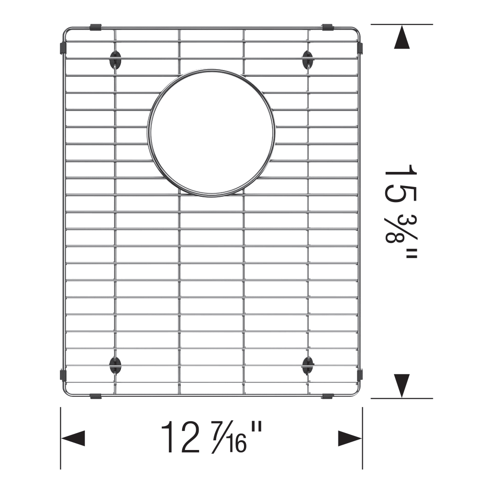 stainless steel sink grid