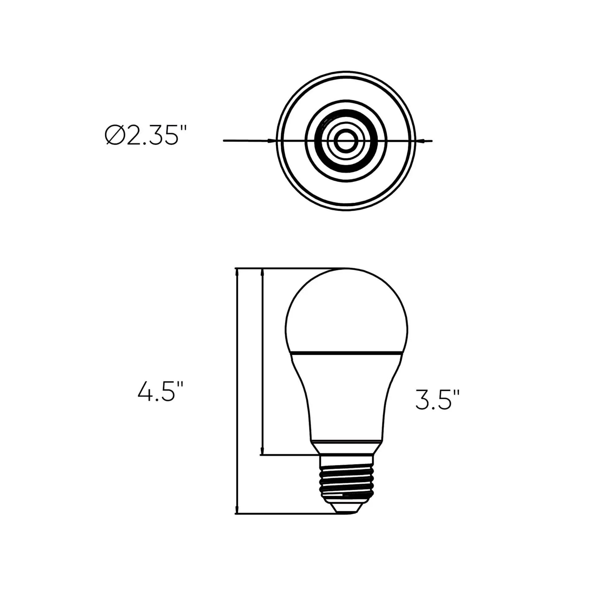 white light bulb